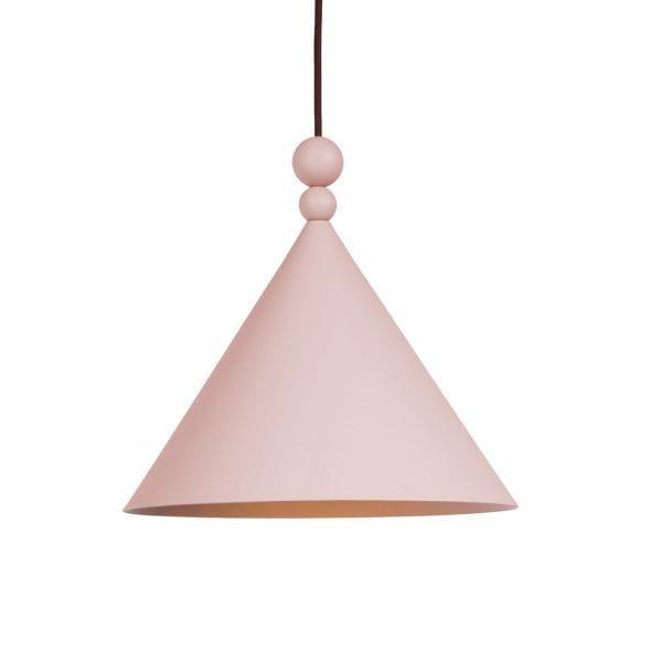 Lampa wisząca KONKO pudrowy róż Loftlight Eye on Design