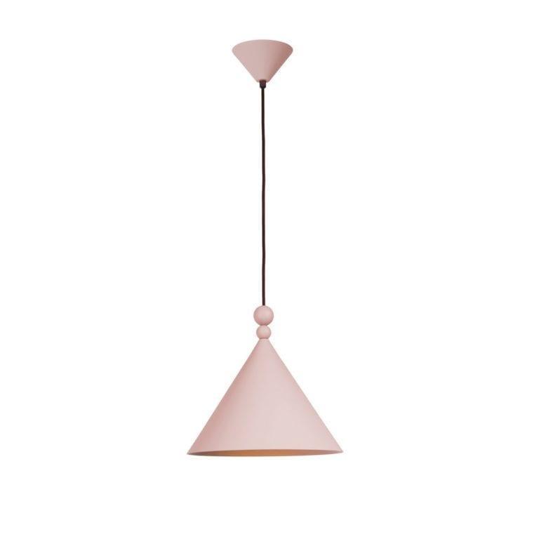 Lampa wisząca KONKO pudrowy róż Loftlight Eye on Design