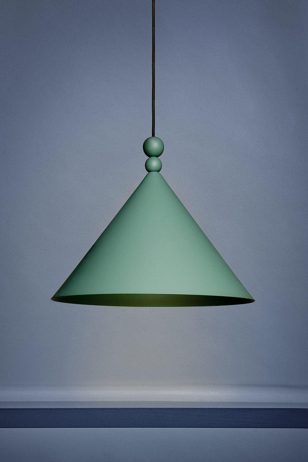 Lampa wisząca KONKO zielona Loftlight Eye on Design