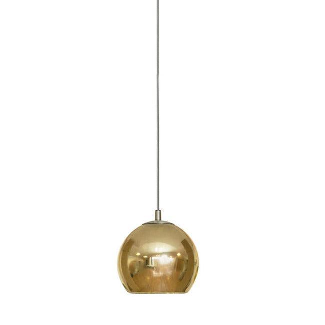 Lampa wisząca KUBRIC SO satynowy złoty Contardi Eye on Design