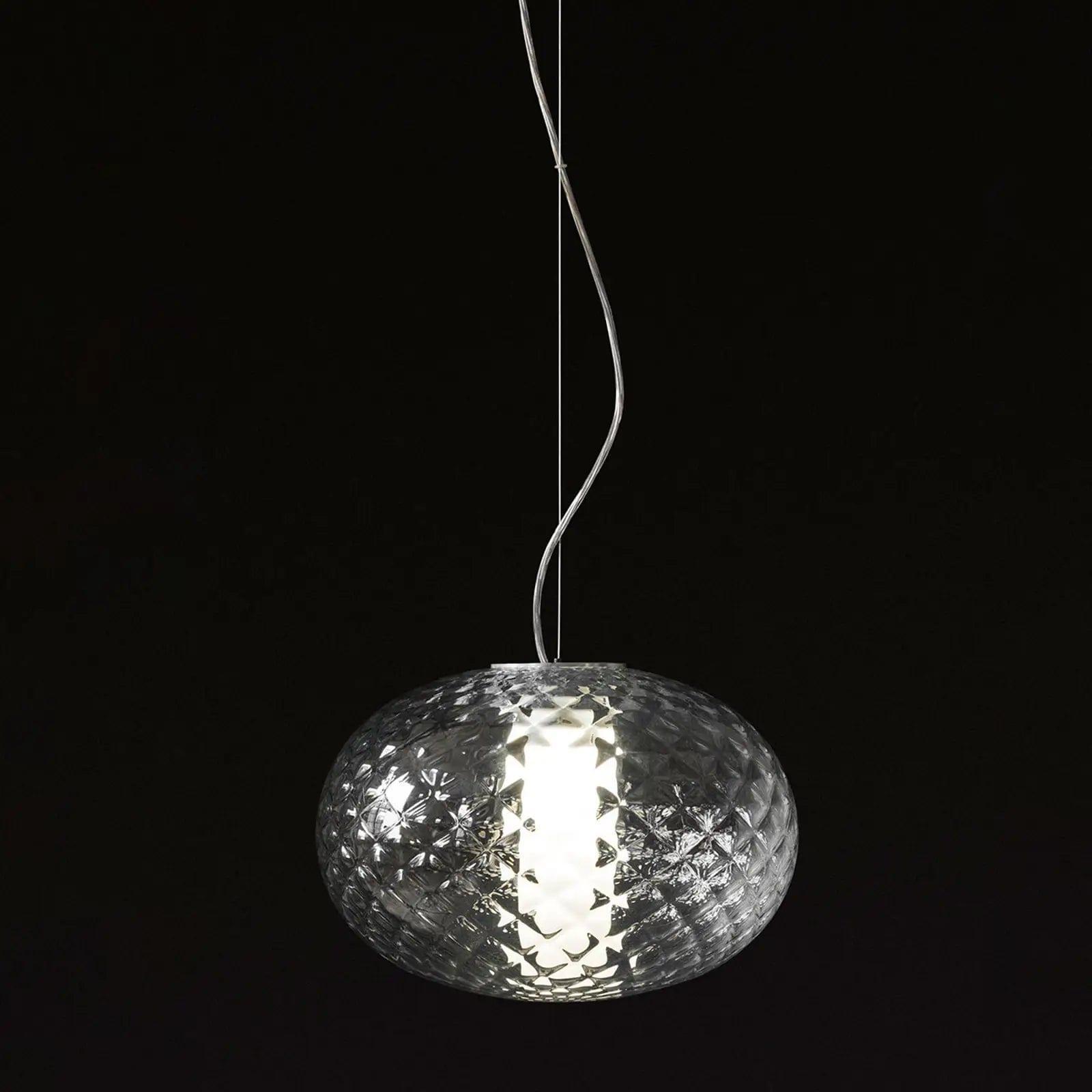 Lampa wisząca RECUERDO szklany Oluce Eye on Design