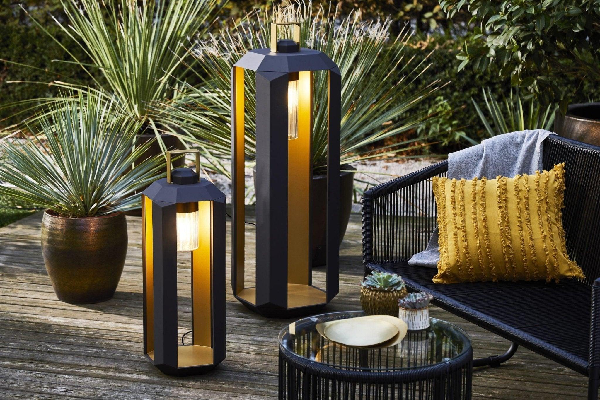 Lampa zewnętrzna akumulatorowa CUBE BATTERY ciemnobrązowy Contardi Eye on Design
