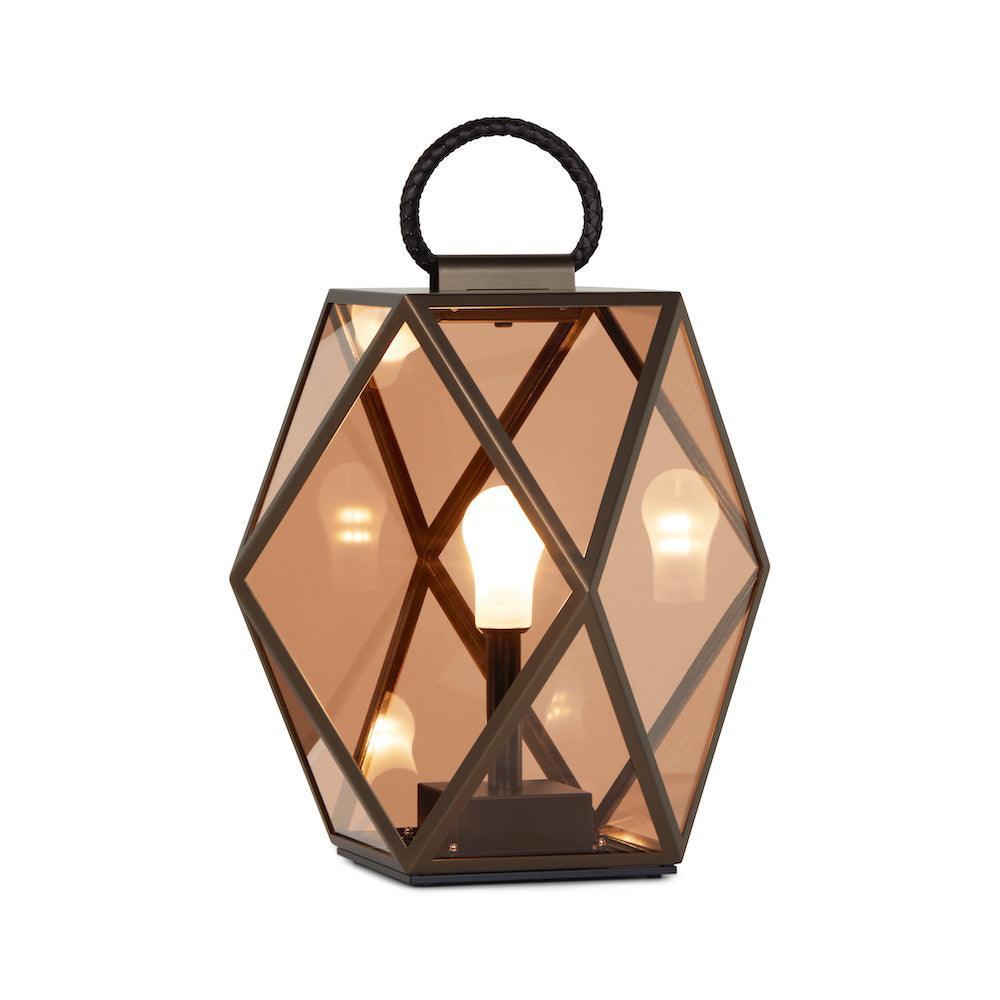 Lampa zewnętrzna akumulatorowa MUSE BATTERY satynowy brąz Contardi L Eye on Design