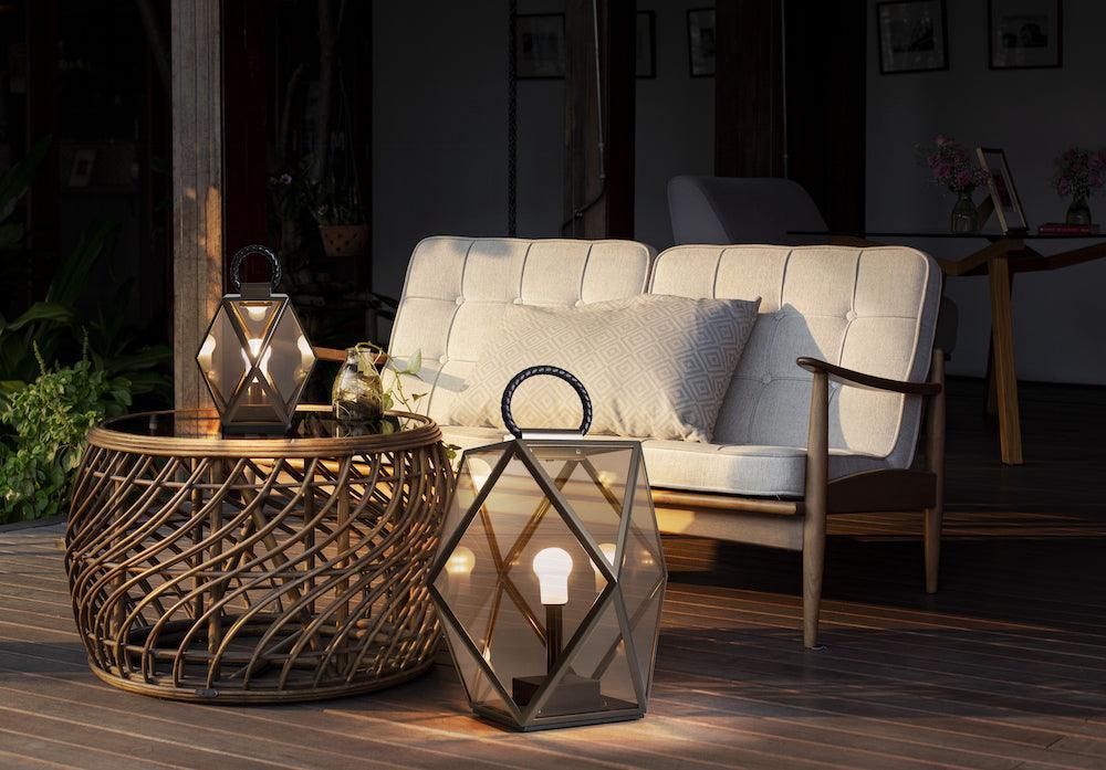 Lampa zewnętrzna akumulatorowa MUSE BATTERY satynowy brąz Contardi Eye on Design