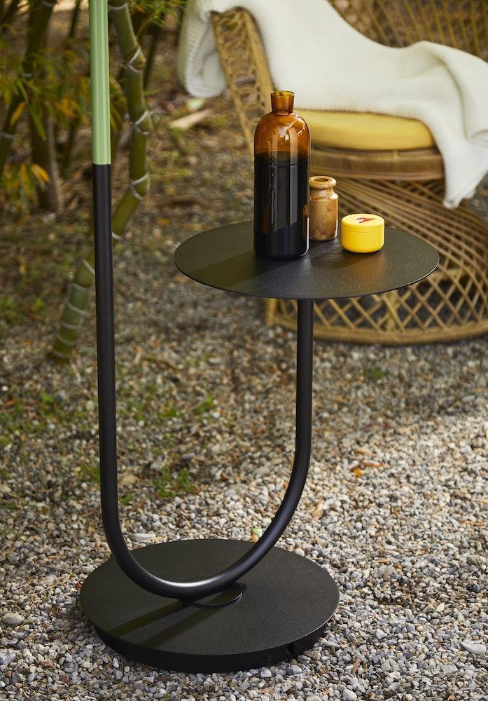 Lampa zewnętrzna i stolik CALYPSO ANTIGUA miętowy Contardi Eye on Design