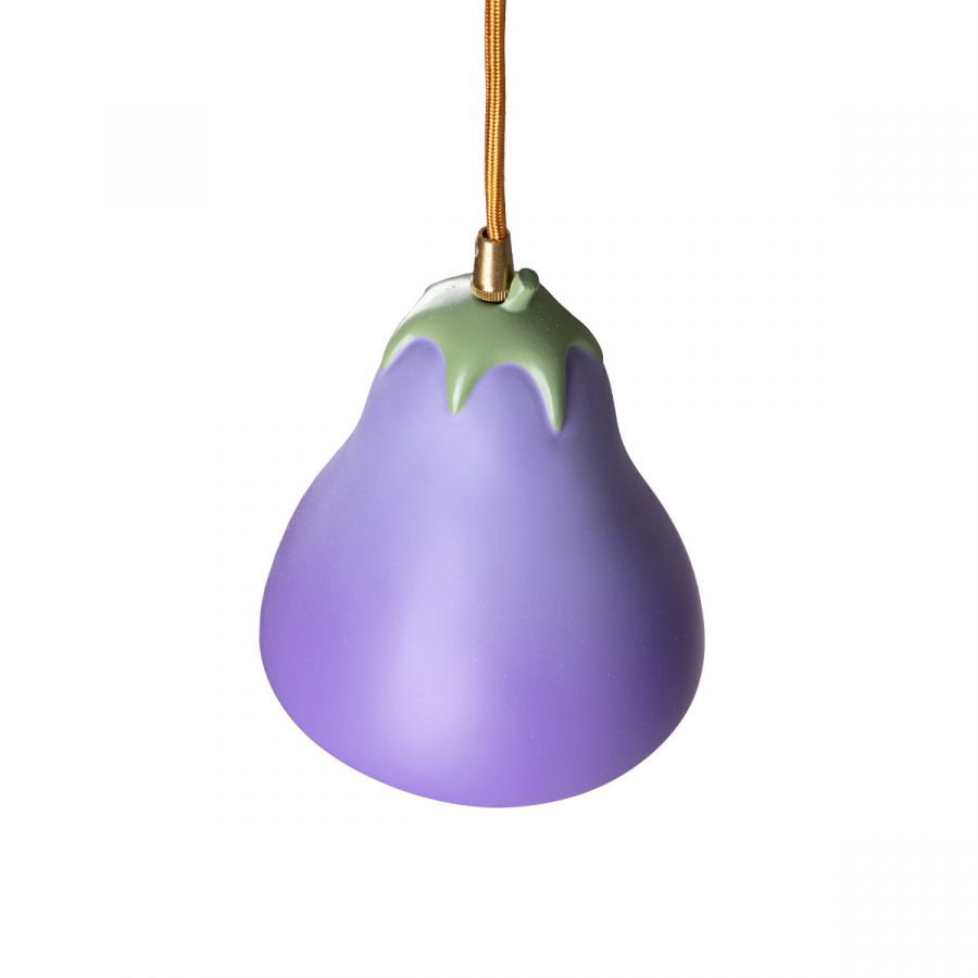 Vitamin hanging lamp - purple aubergee