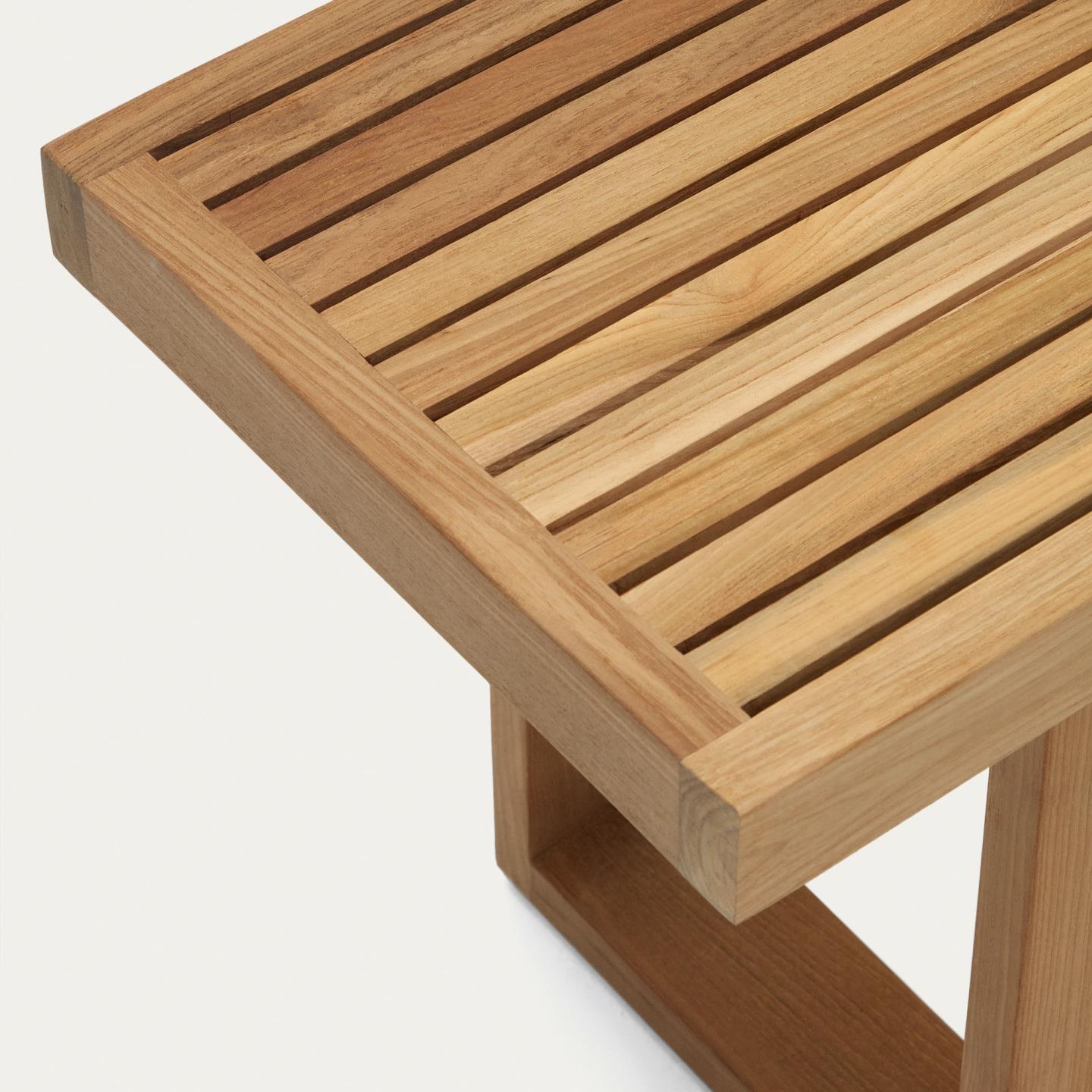 Ławka ogrodowa CANADELL lite drewno tekowe La Forma Eye on Design