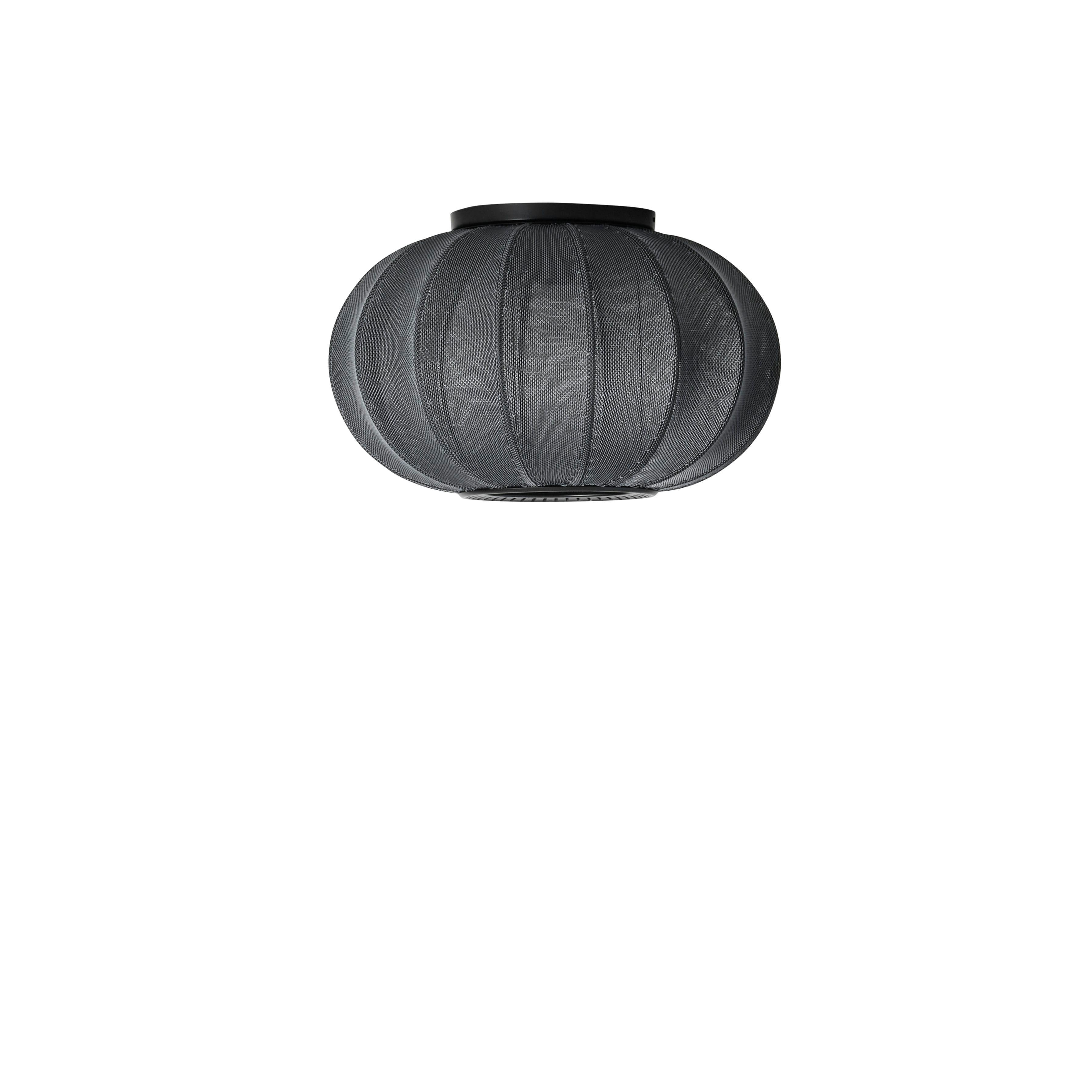 Lampa sufitowa KNIT-WIT OVAL czarny