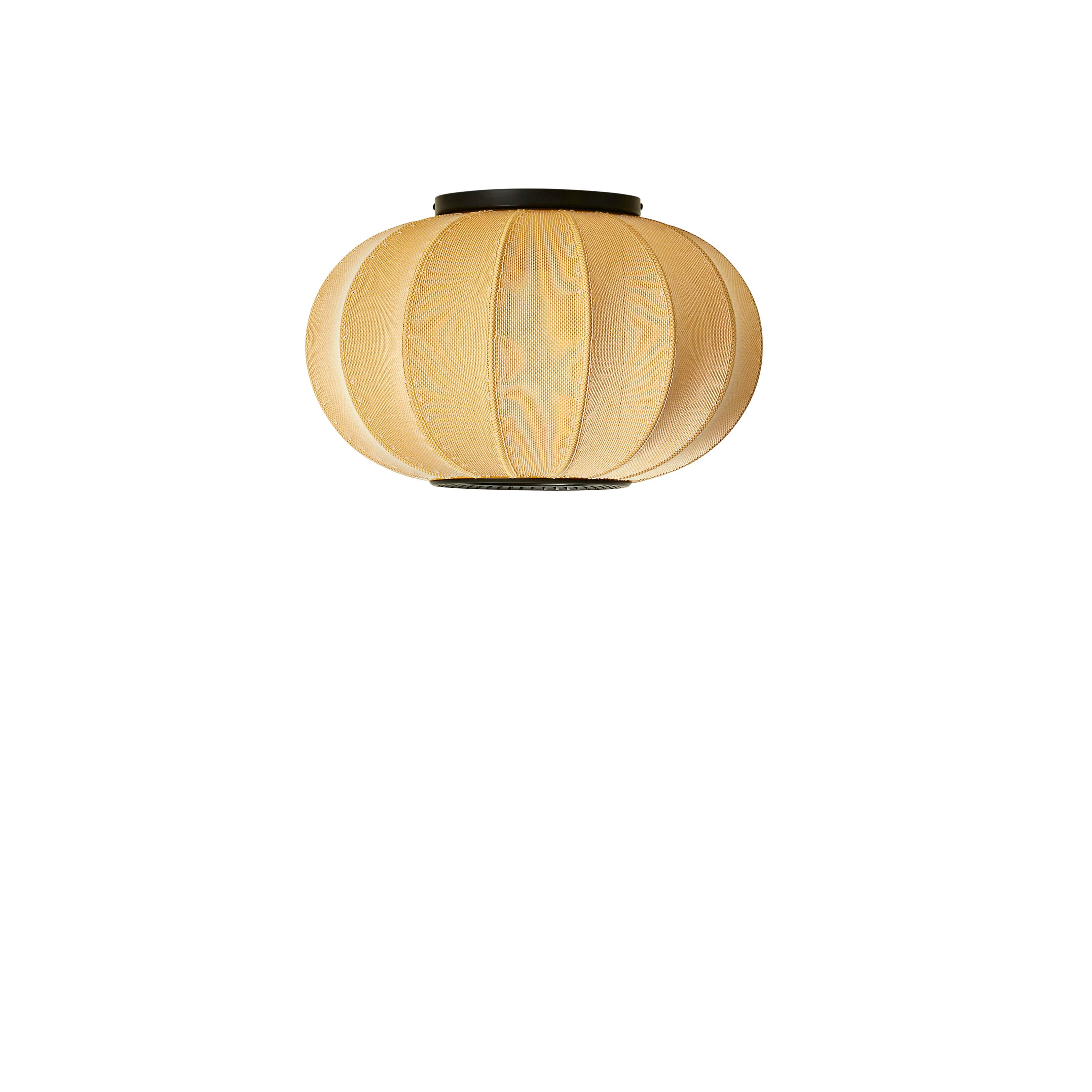 Lampa sufitowa KNIT-WIT OVAL żółty