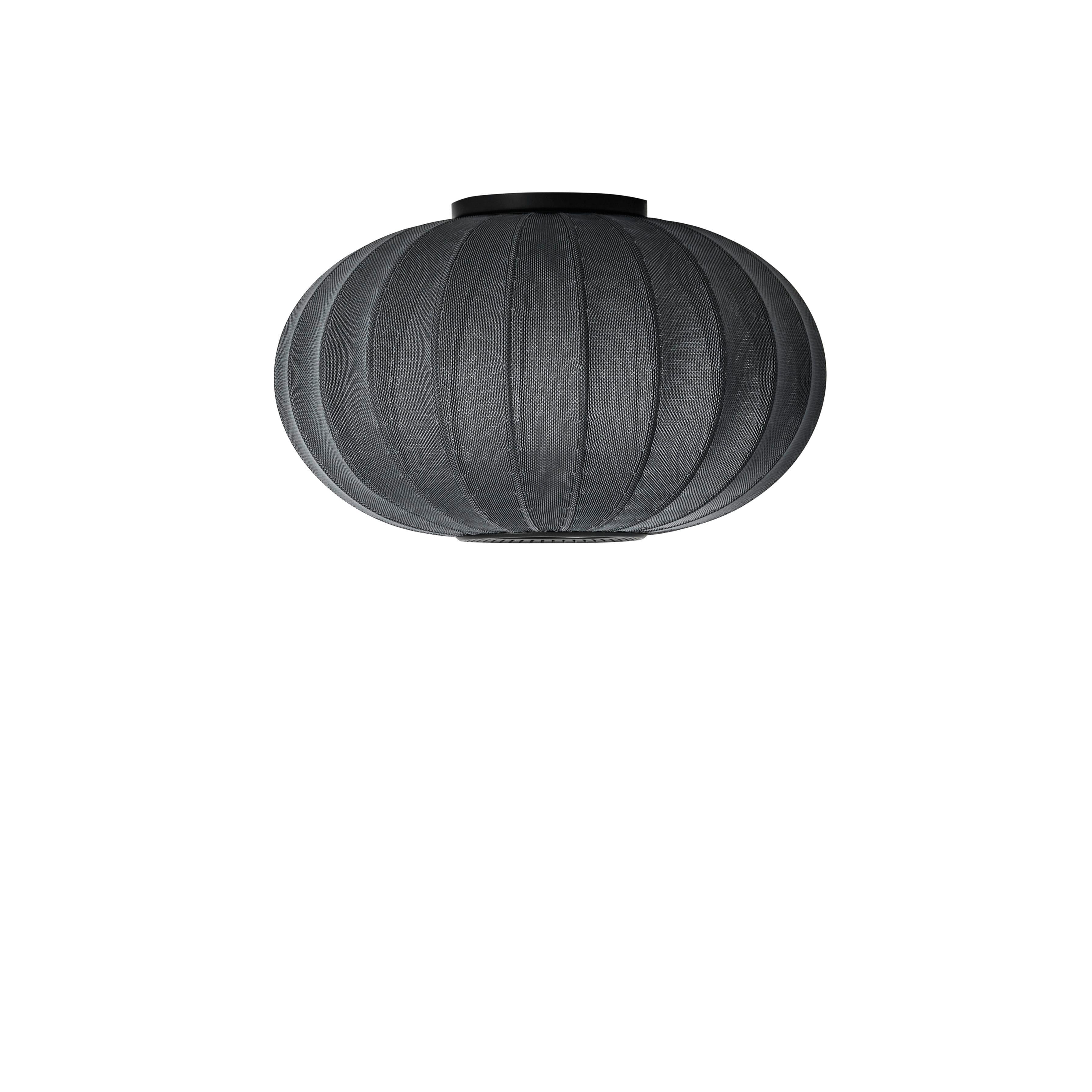 Lampa sufitowa KNIT-WIT OVAL czarny