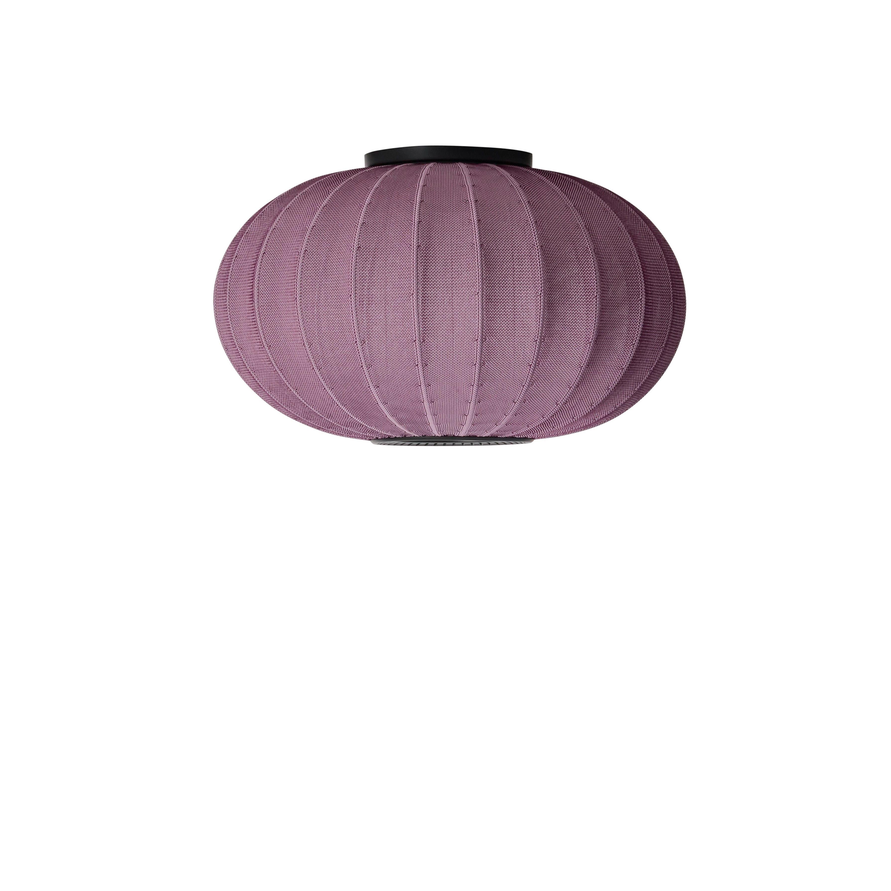 Lampa sufitowa KNIT-WIT OVAL burgundowy