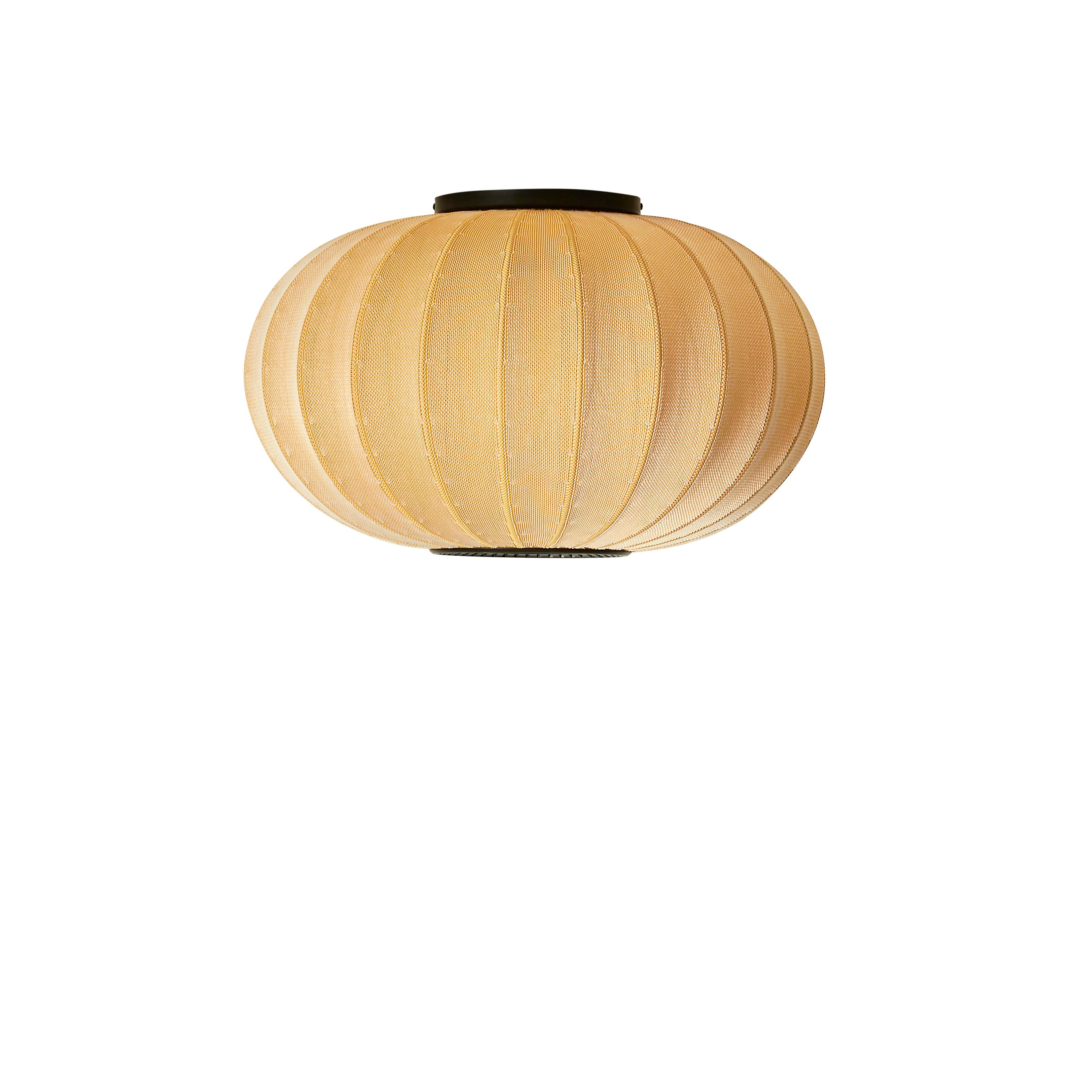 Lampa sufitowa KNIT-WIT OVAL żółty