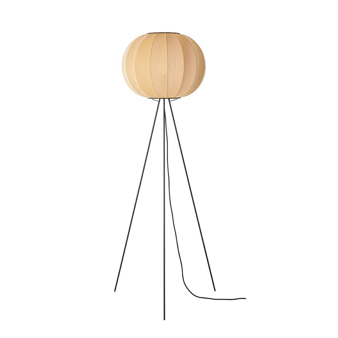 Stehlampe Dreibein hoch KNIT-WIT gelb