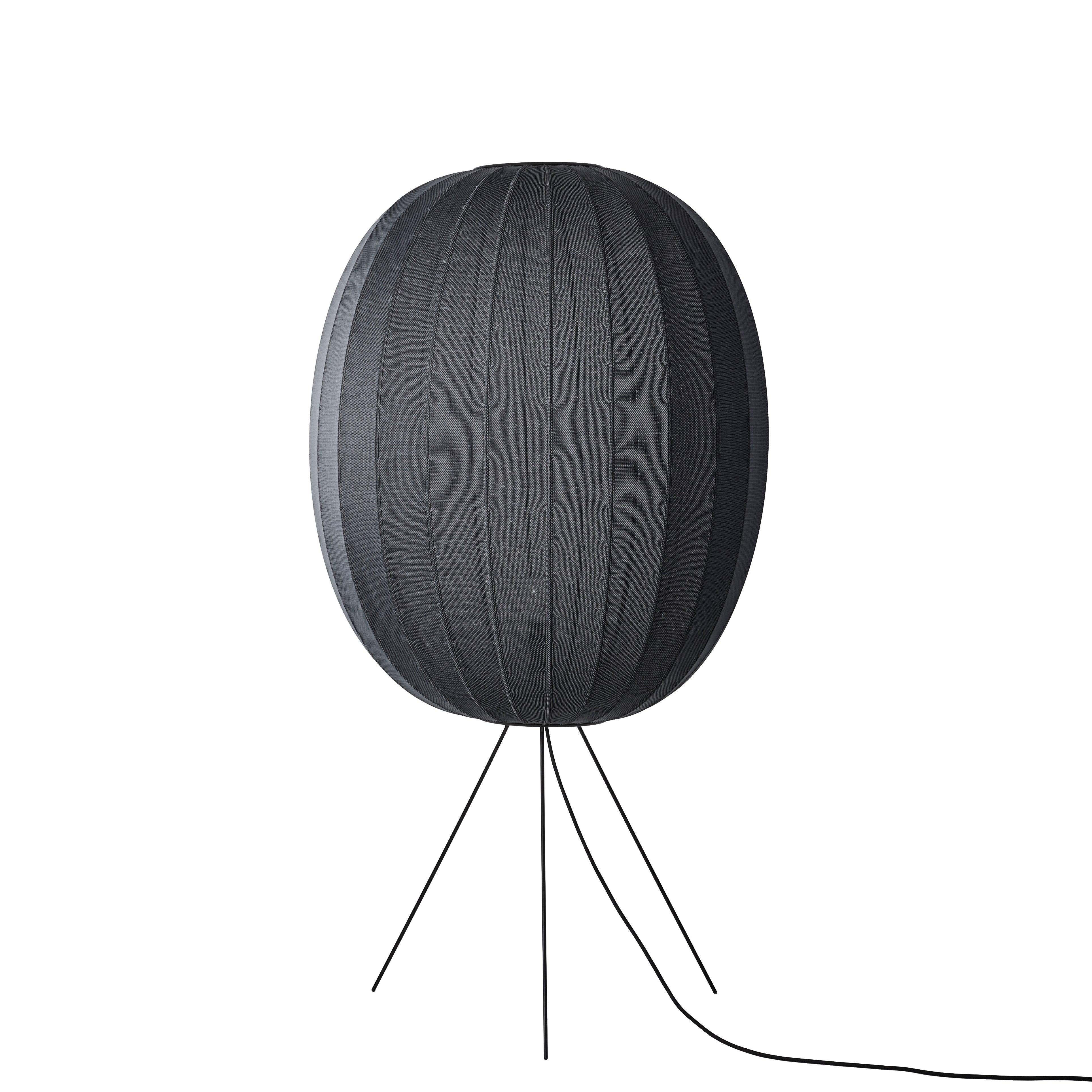 Lampa podłogowa trójnóg KNIT-WIT czarny