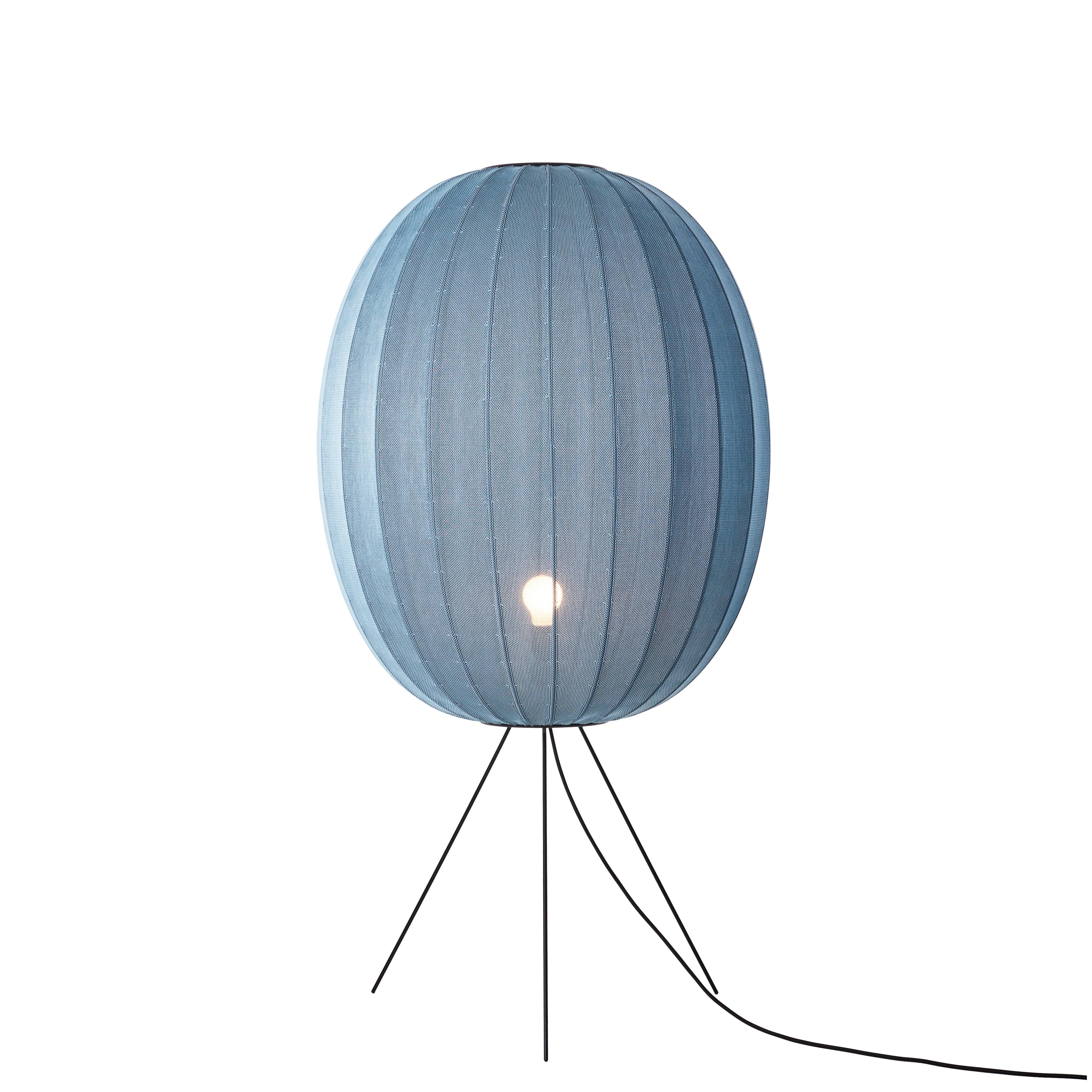 Stehlampe Dreibein KNIT-WIT blau