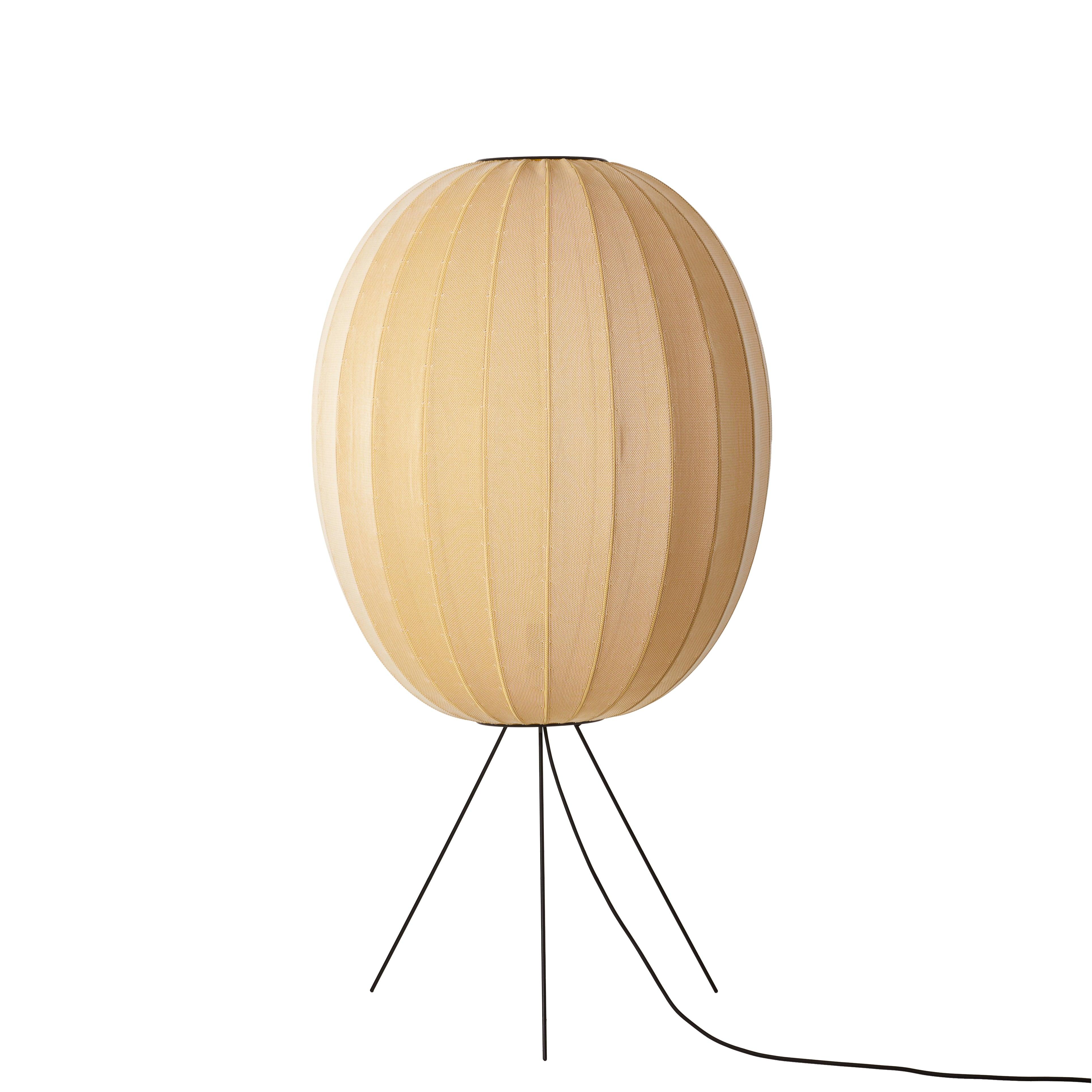 Lampa podłogowa trójnóg KNIT-WIT żółty