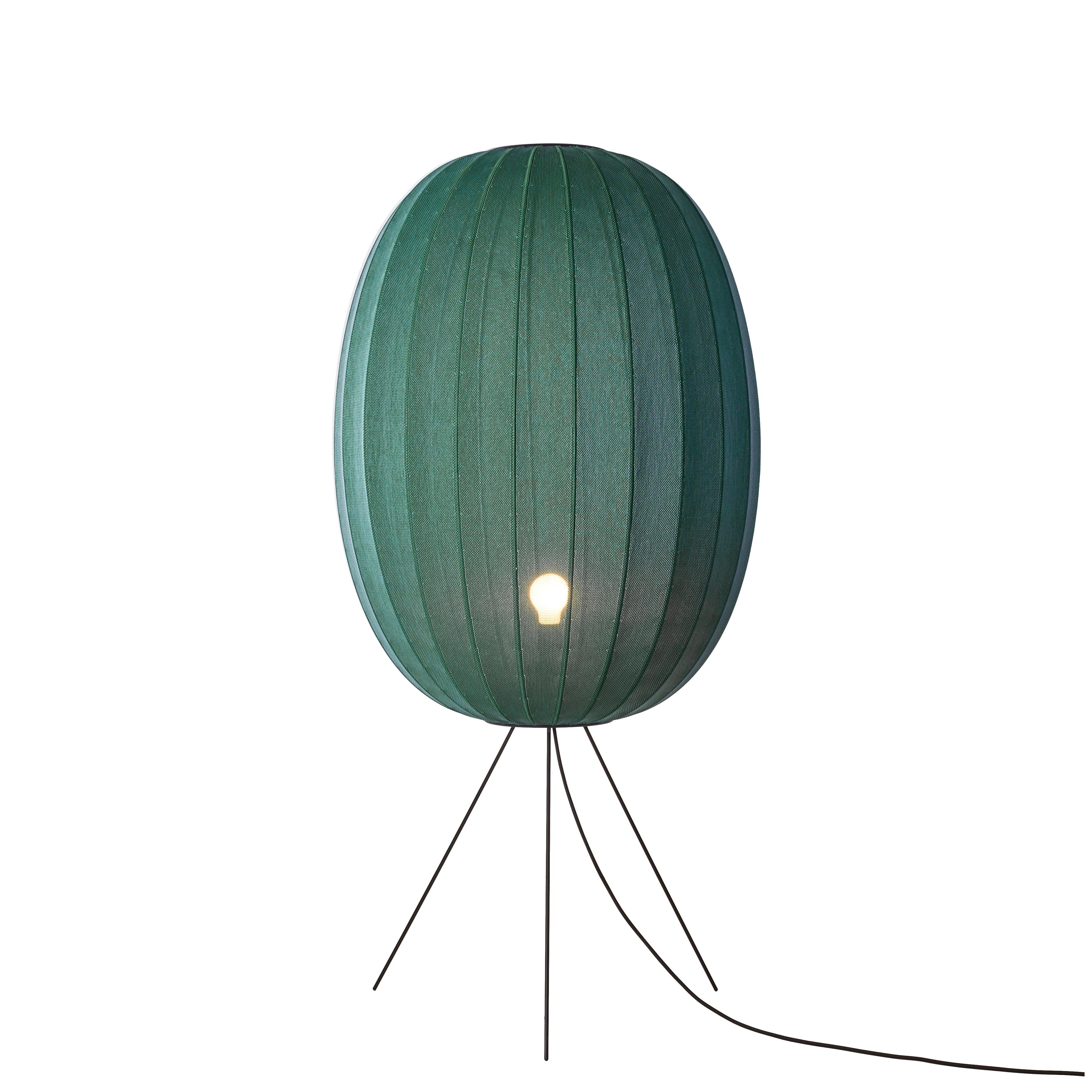 Lampa podłogowa trójnóg KNIT-WIT zielony