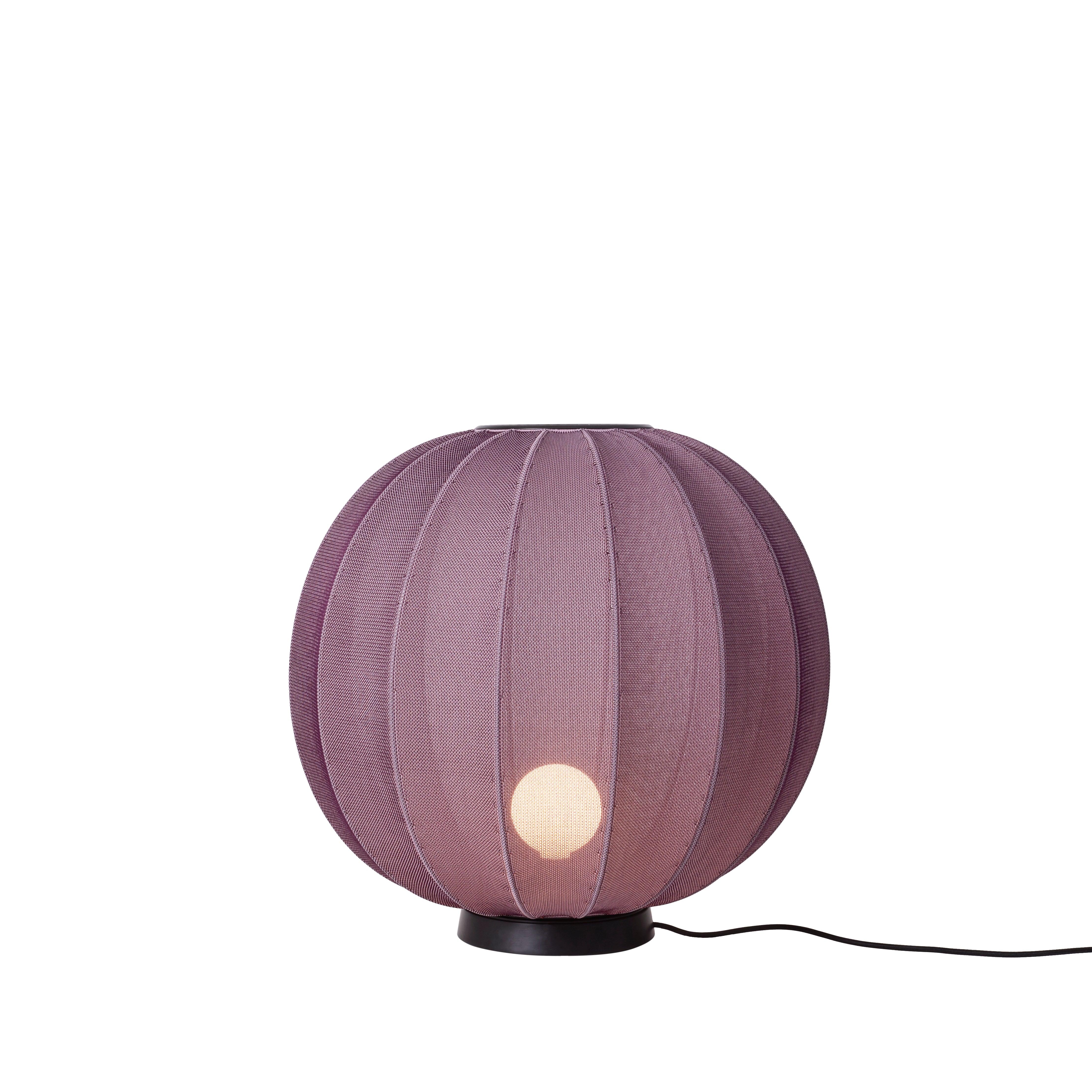 Low Knit-Wit Floor Lamp Burgundy level