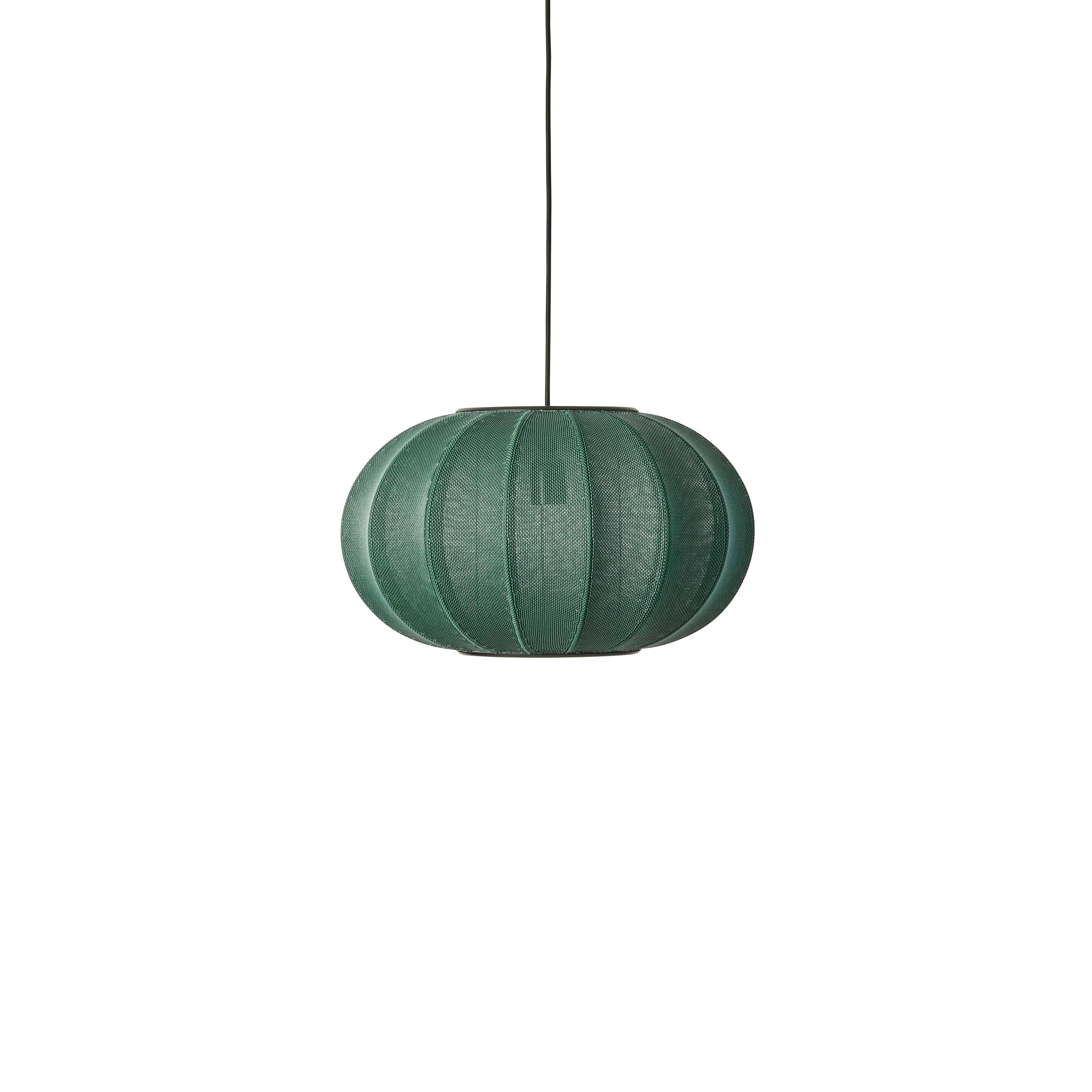 Lampa wisząca KNIT-WIT OVAL zielony