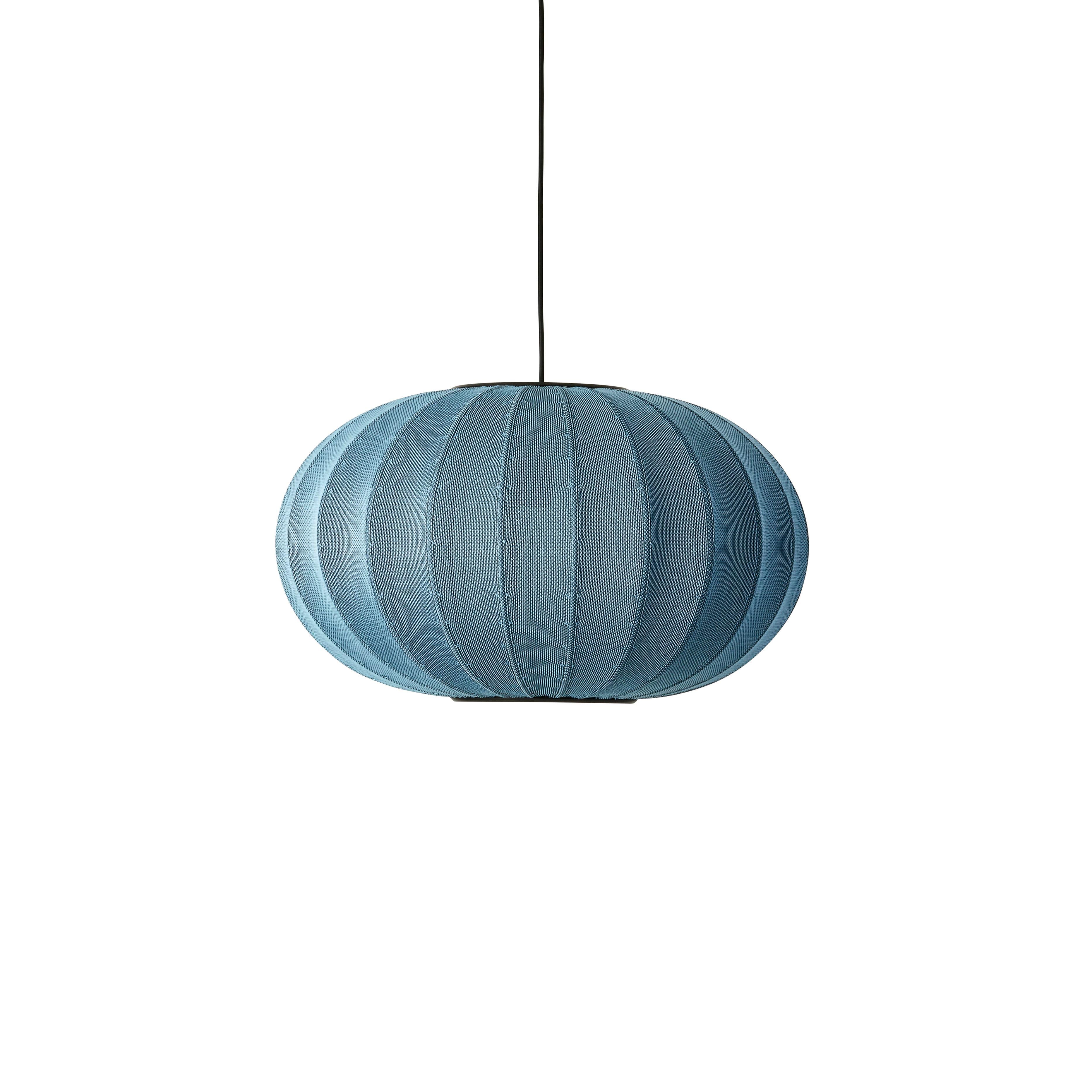 Lampa wisząca KNIT-WIT OVAL niebieski