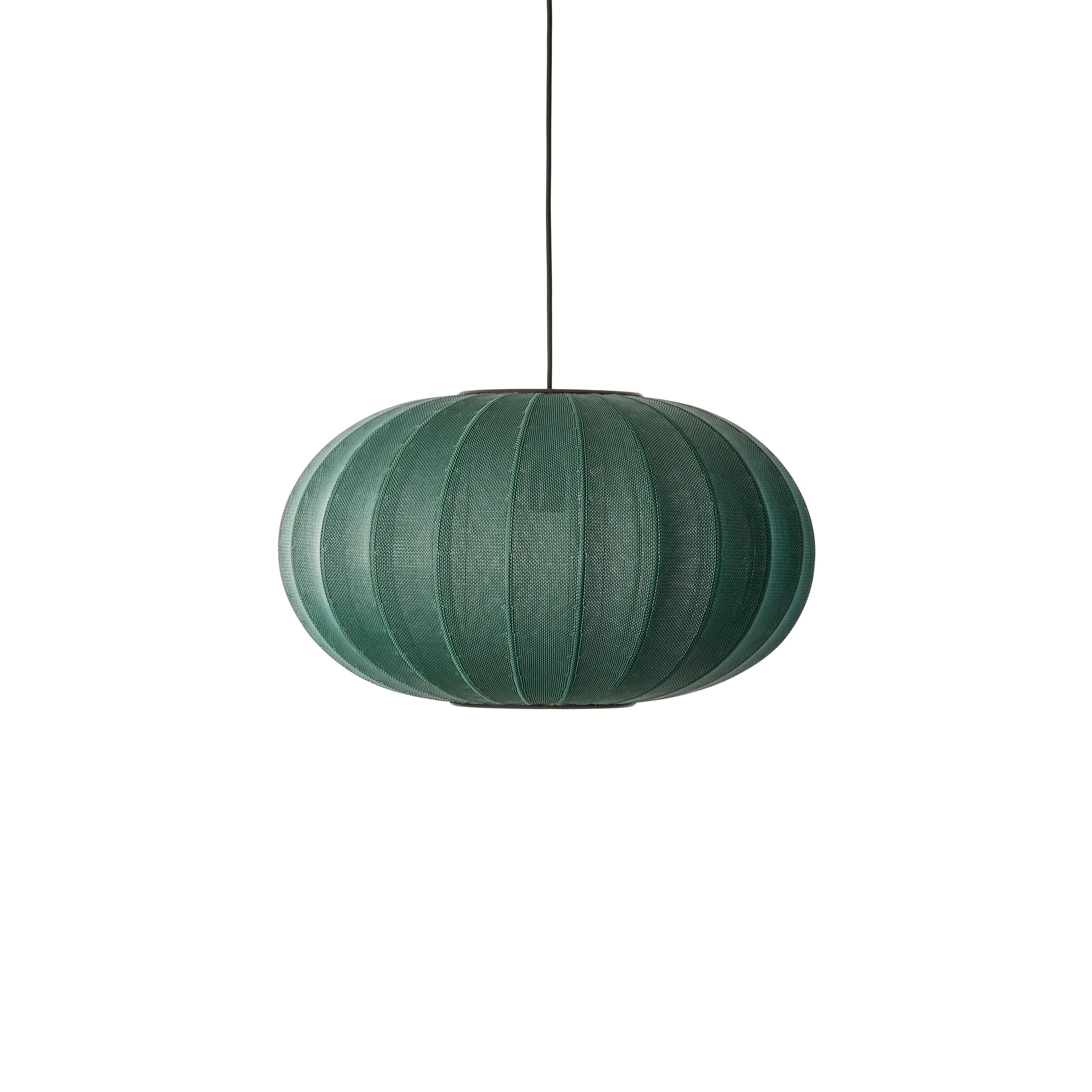 Lampa wisząca KNIT-WIT OVAL zielony
