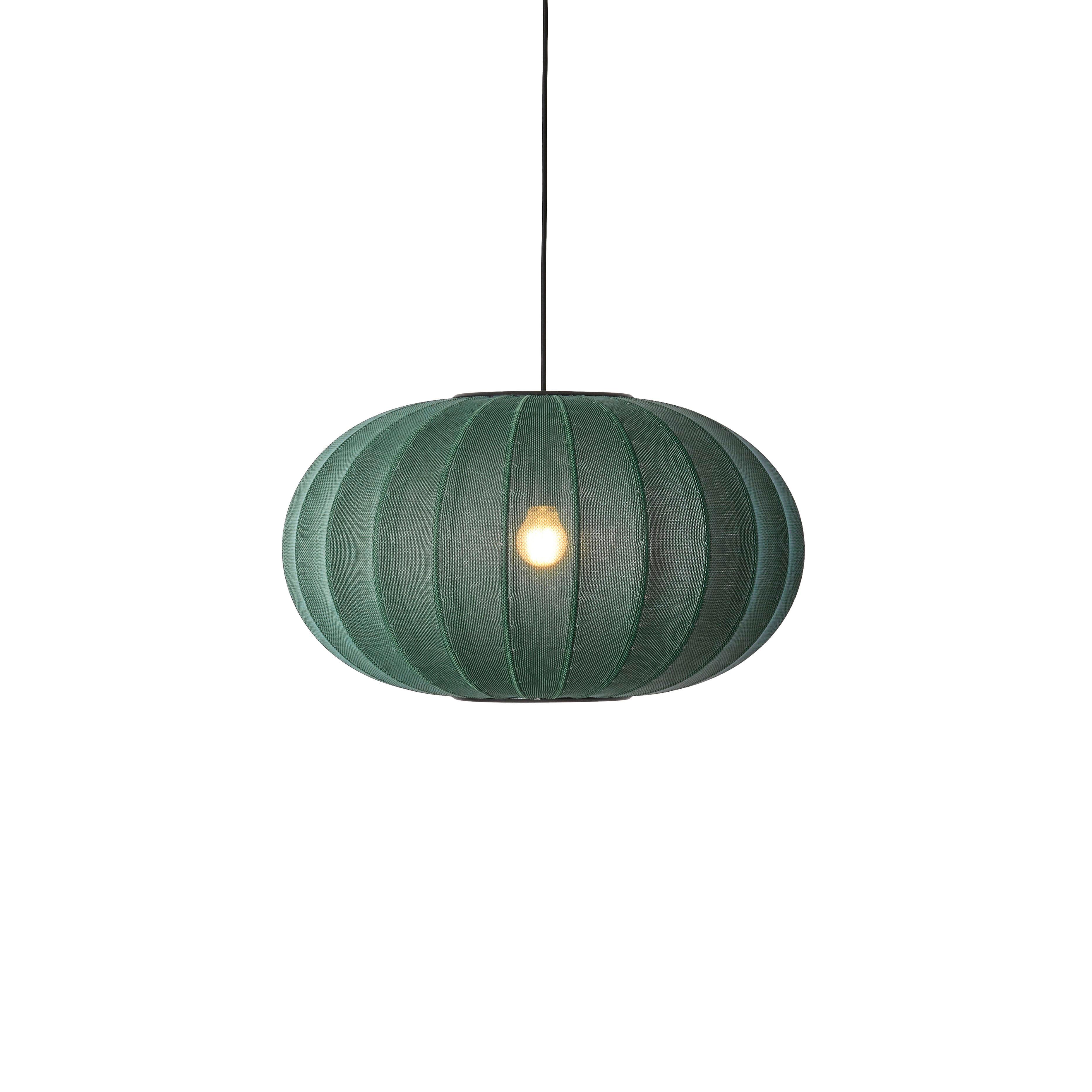 Lampa wisząca KNIT-WIT OVAL zielony