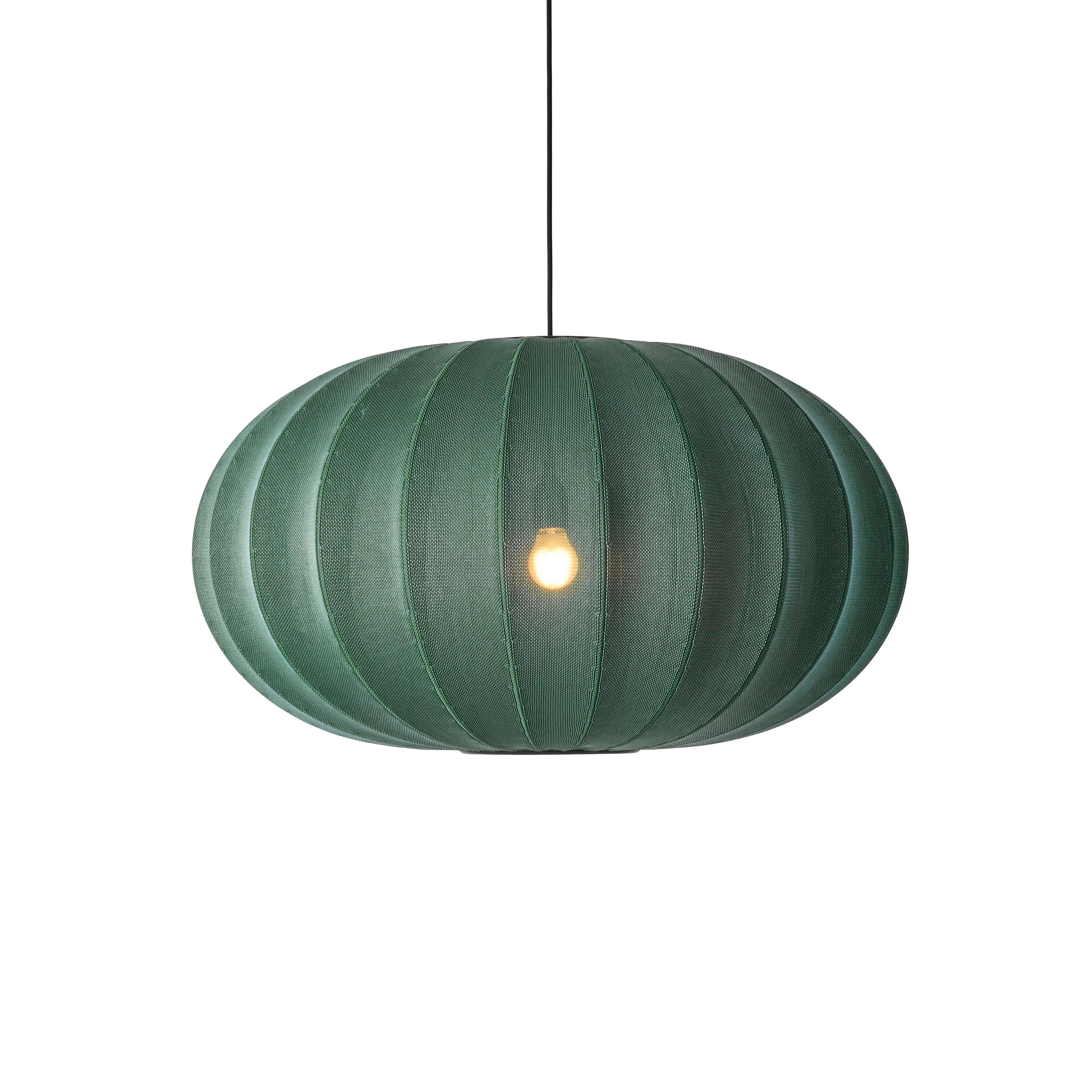 Lampa wisząca KNIT-WIT OVAL zielony
