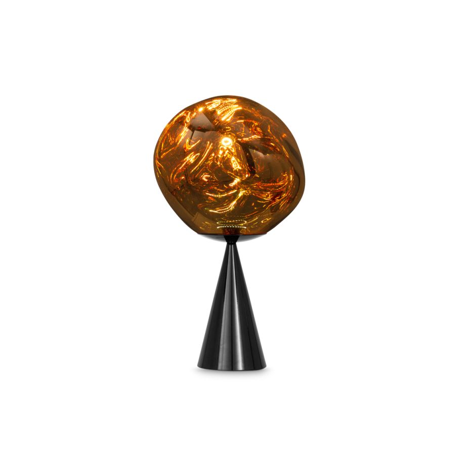 Melt zloty table lamp