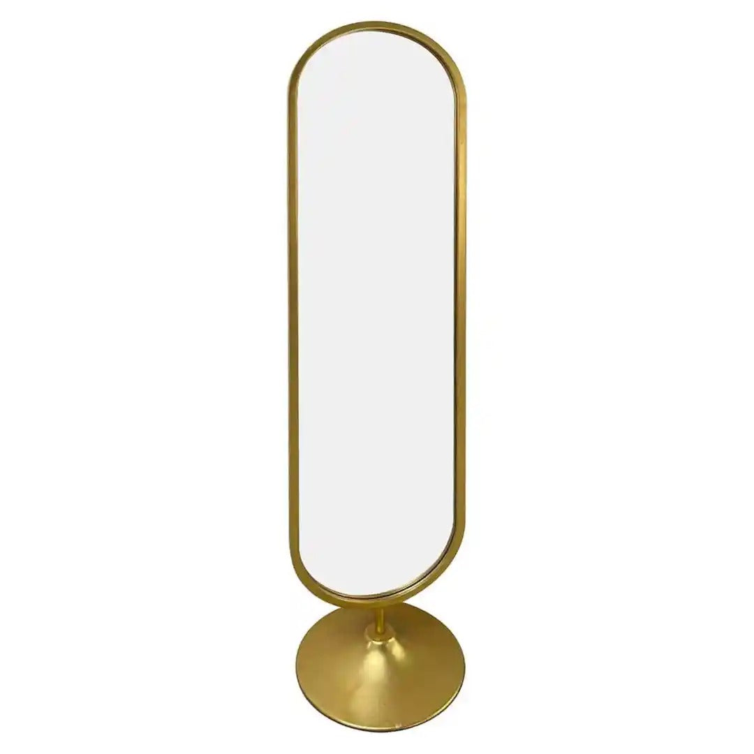 MOYA standing mirror gold