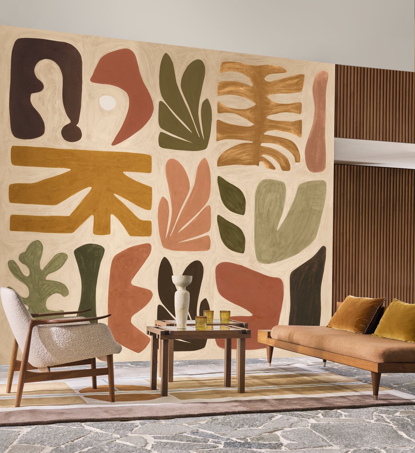 Mural JORGE zielony