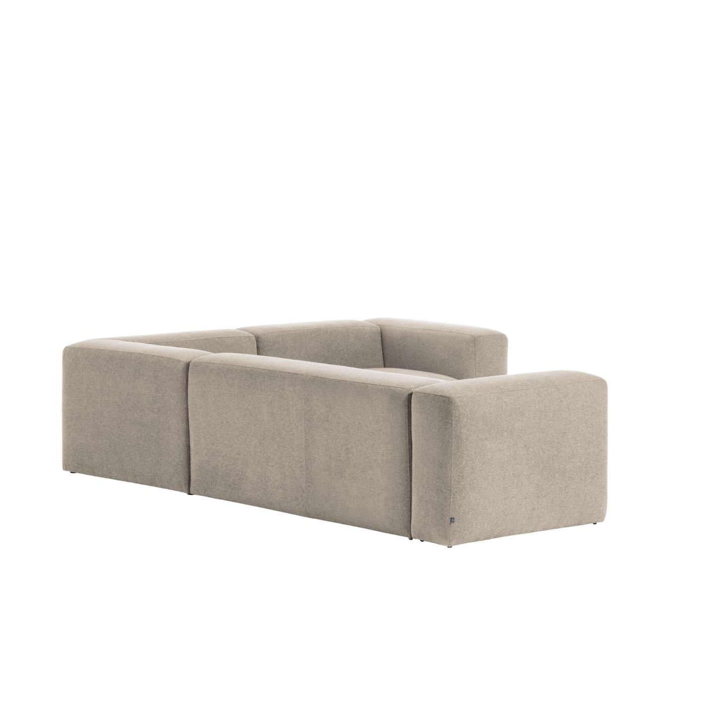 Narożnik modułowy 3-osobowy BLOK beżowy szenil La Forma Eye on Design