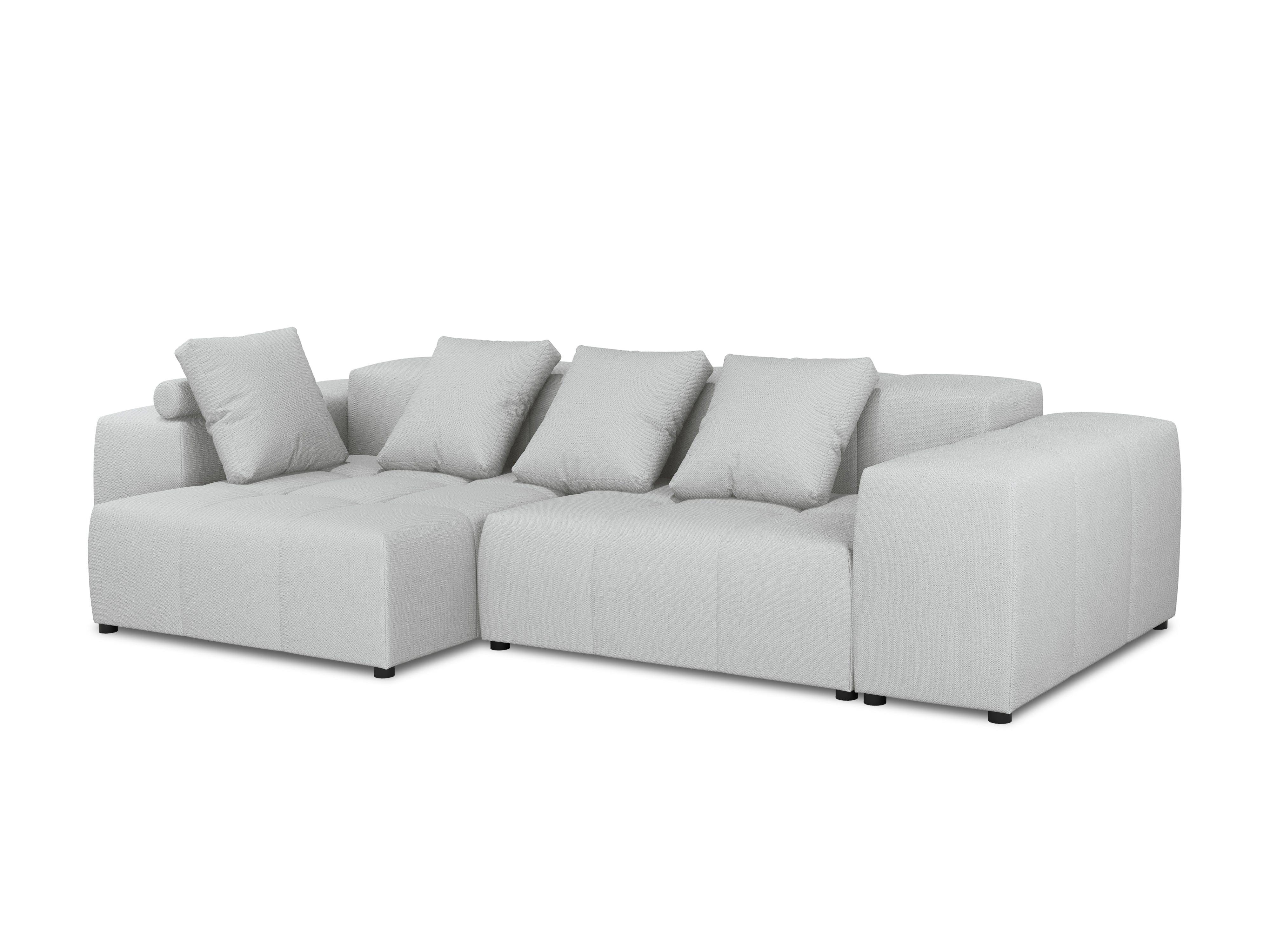 Narożnik modułowy 4-osobowy ROME jasnoszary Cosmopolitan Design Eye on Design