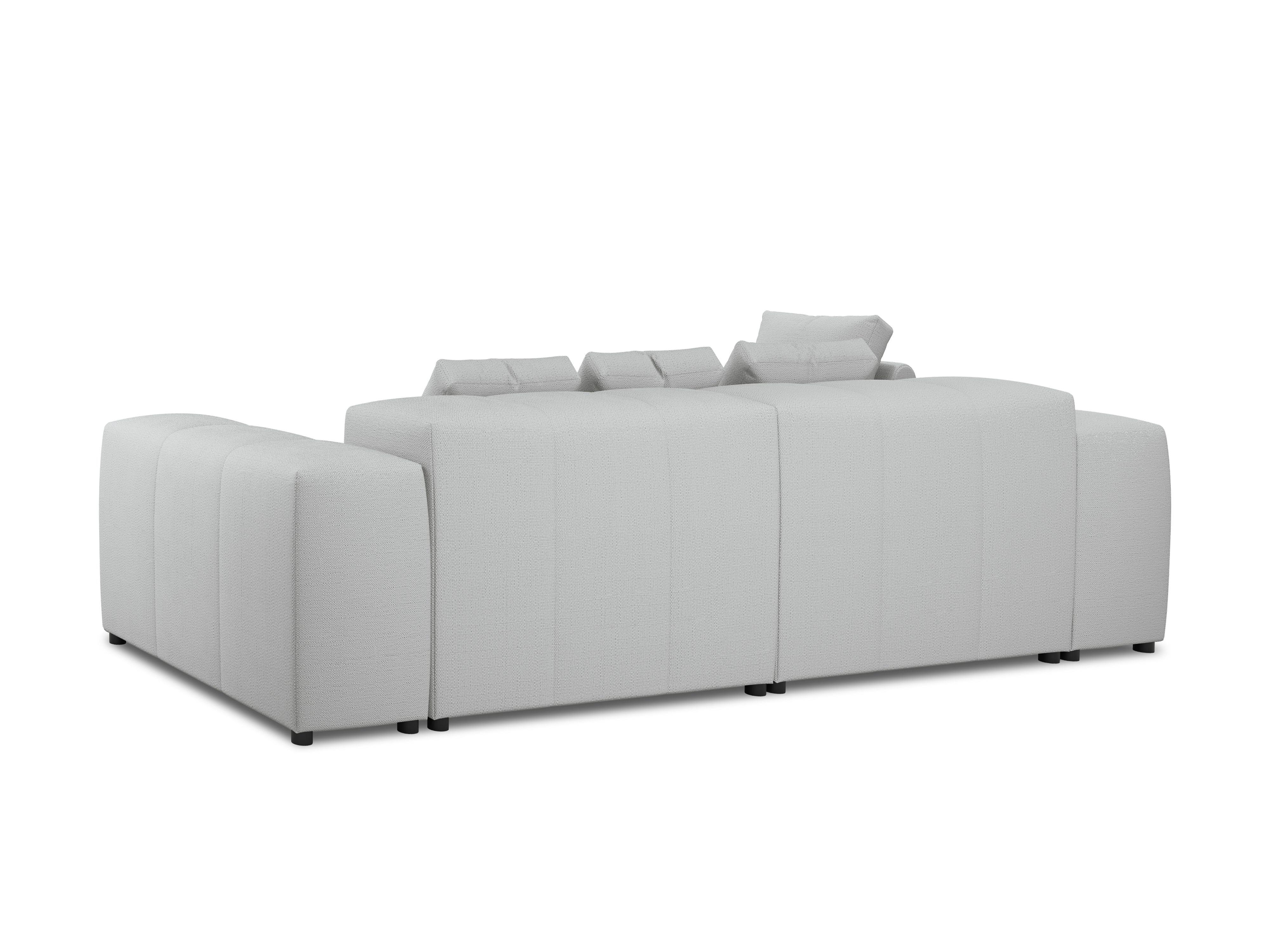 Narożnik modułowy 4-osobowy ROME jasnoszary Cosmopolitan Design Eye on Design