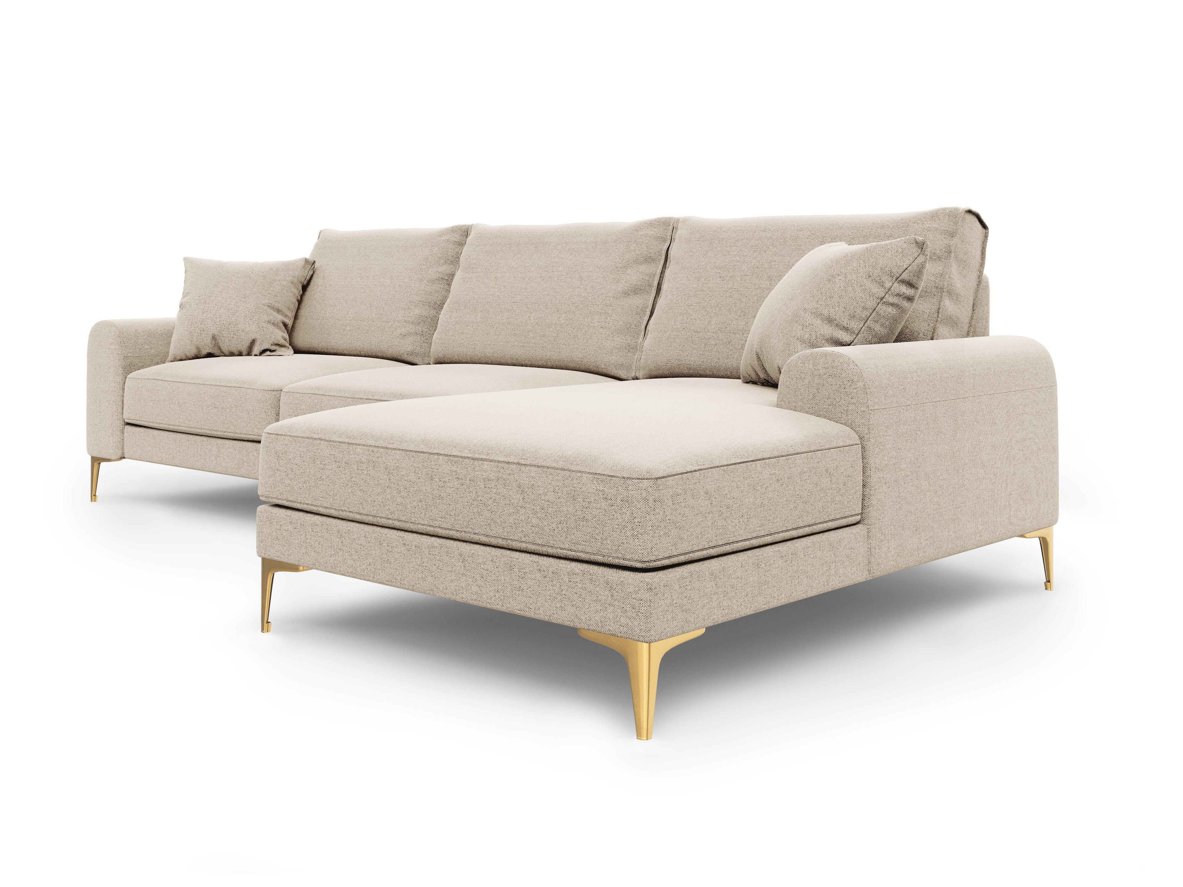 Narożnik prawostronny MADARA beżowy Mazzini Sofas Eye on Design