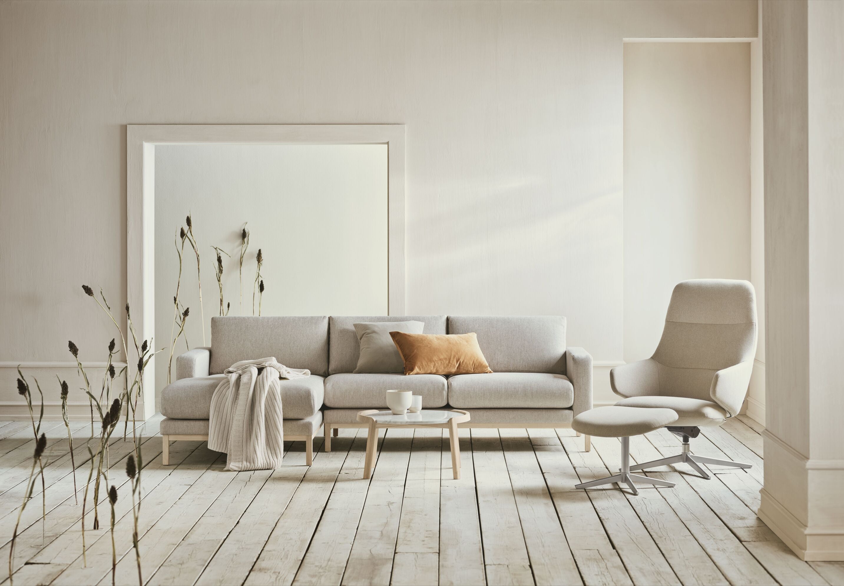 Upholstered corner North Bielona base