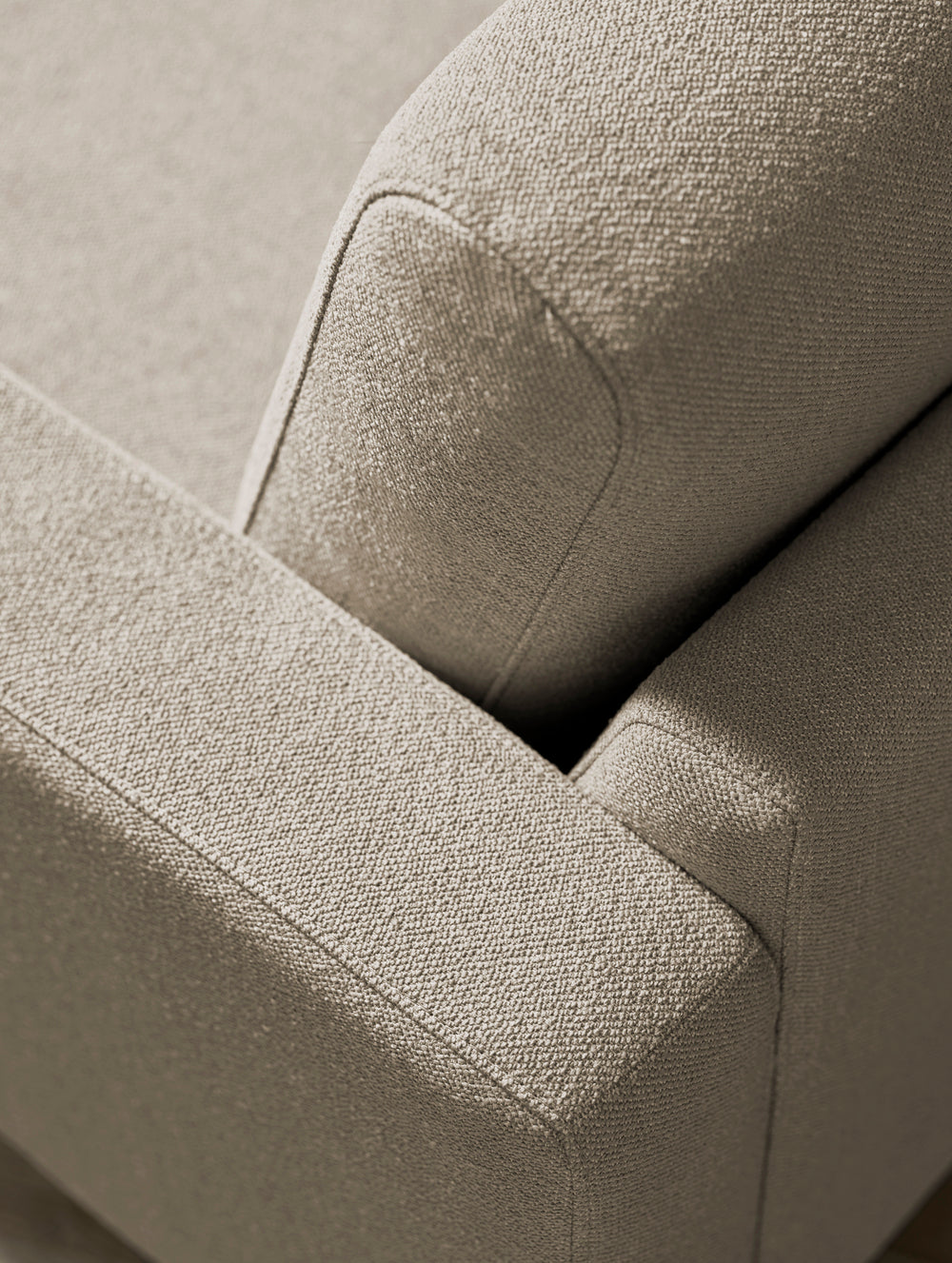 Upholstered corner North Bielona base