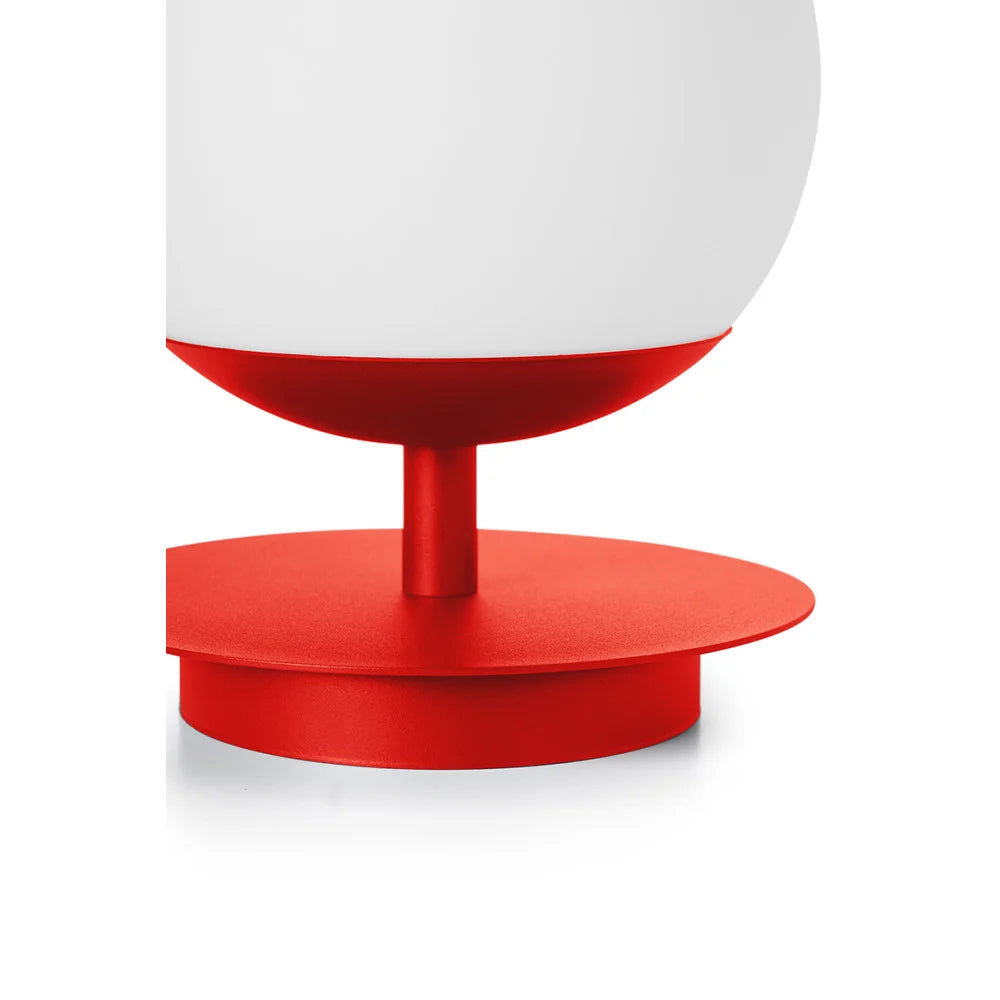 PLAAT Tischleuchte rot-orange