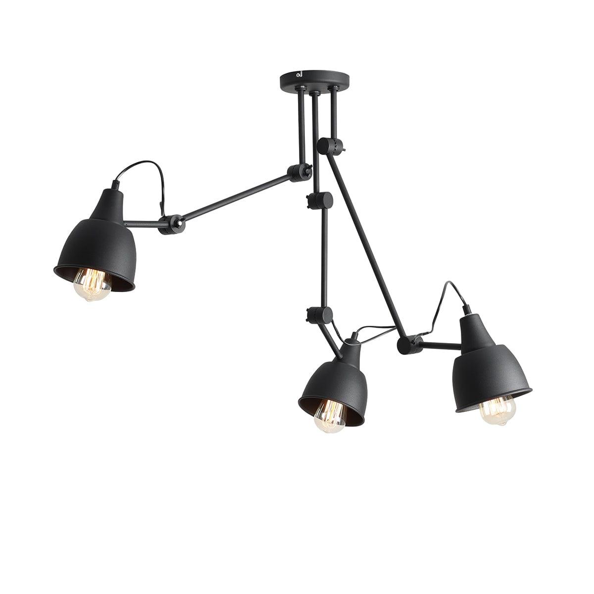 Plafon AIDA TRIO czarny Artera Eye on Design