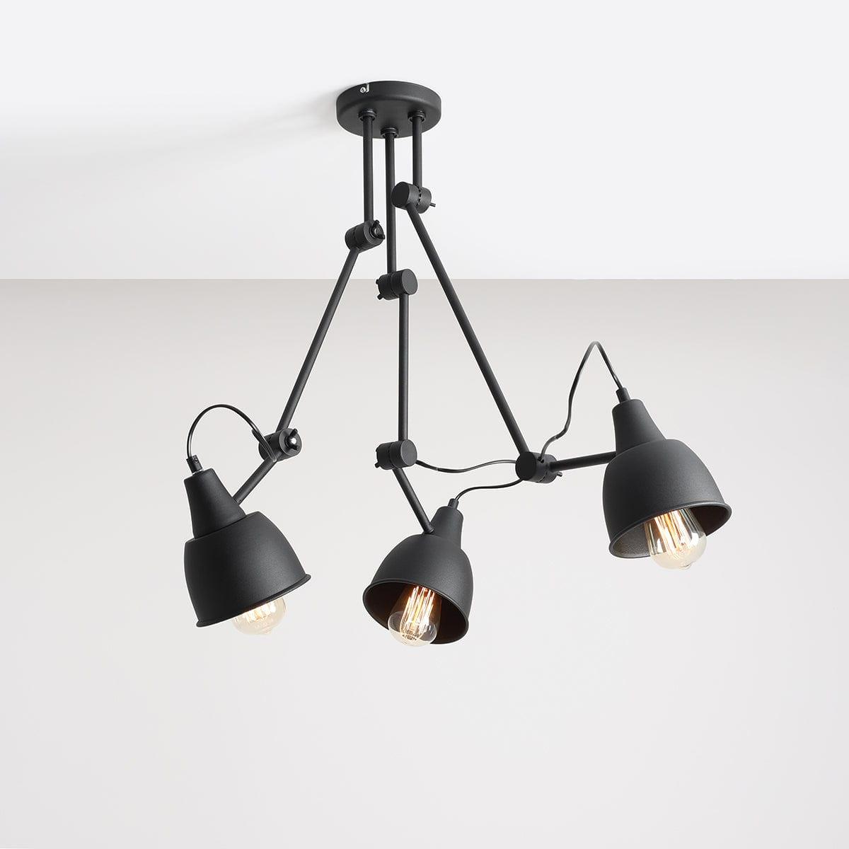 Plafon AIDA TRIO czarny Artera Eye on Design