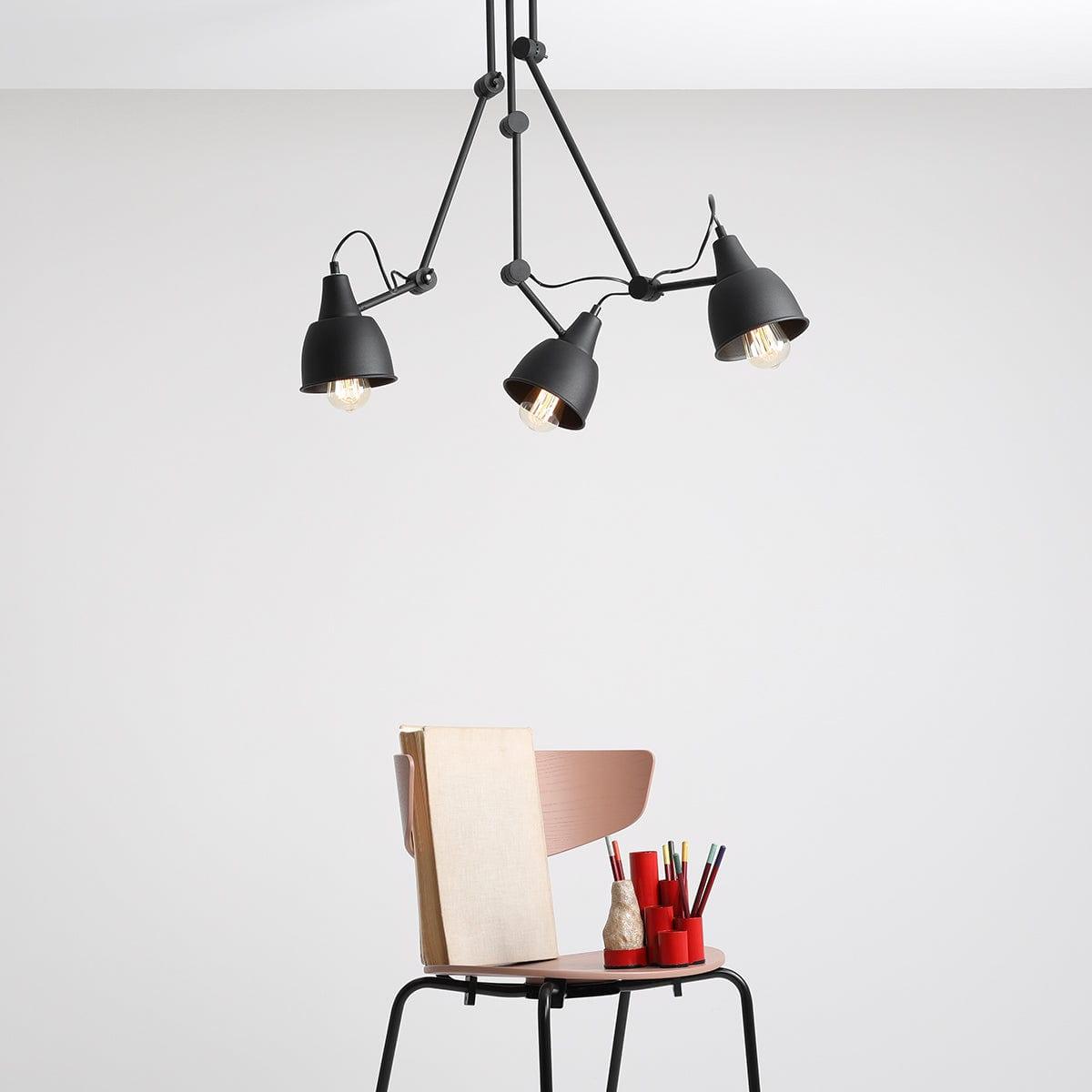 Plafon AIDA TRIO czarny Artera Eye on Design