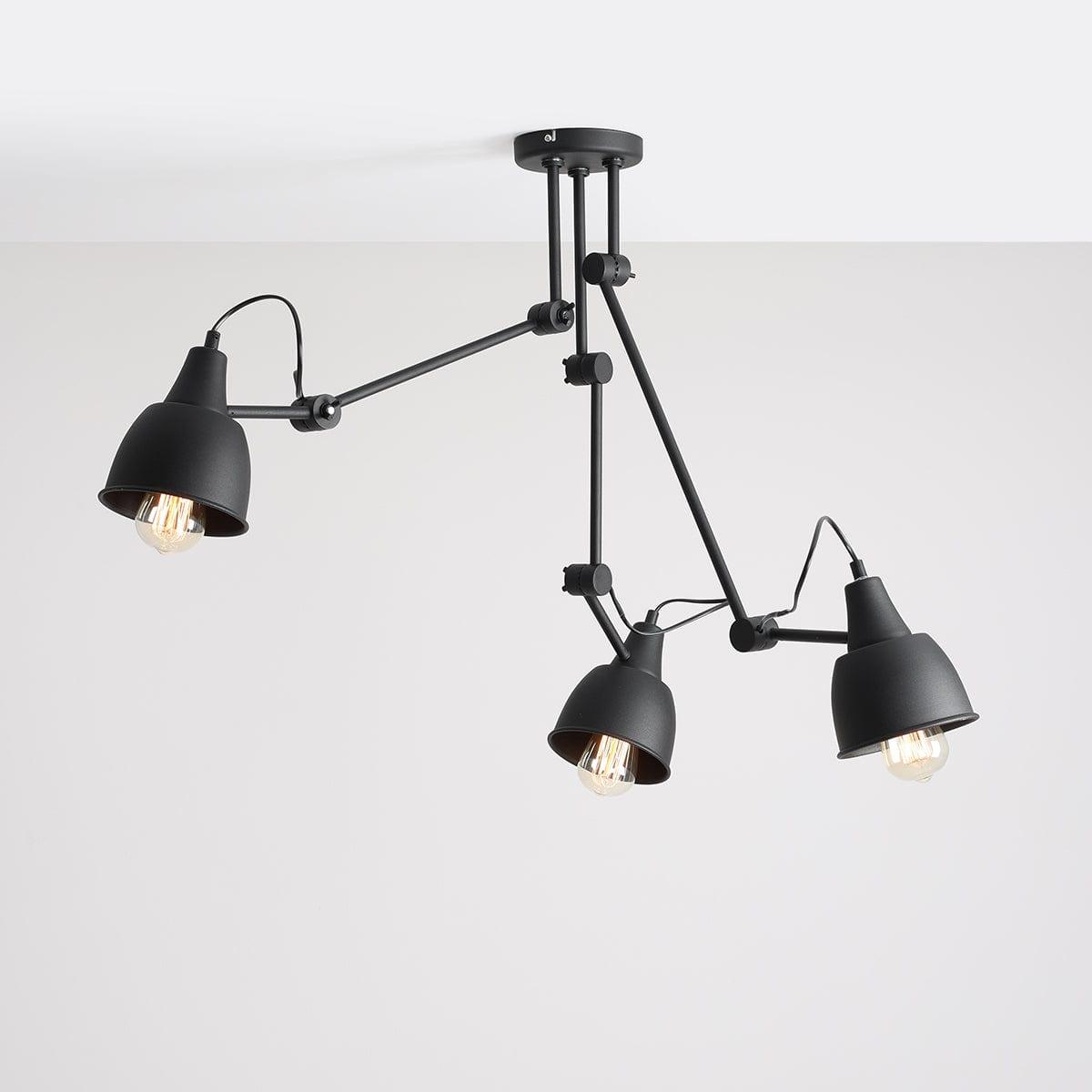 Plafon AIDA TRIO czarny Artera Eye on Design