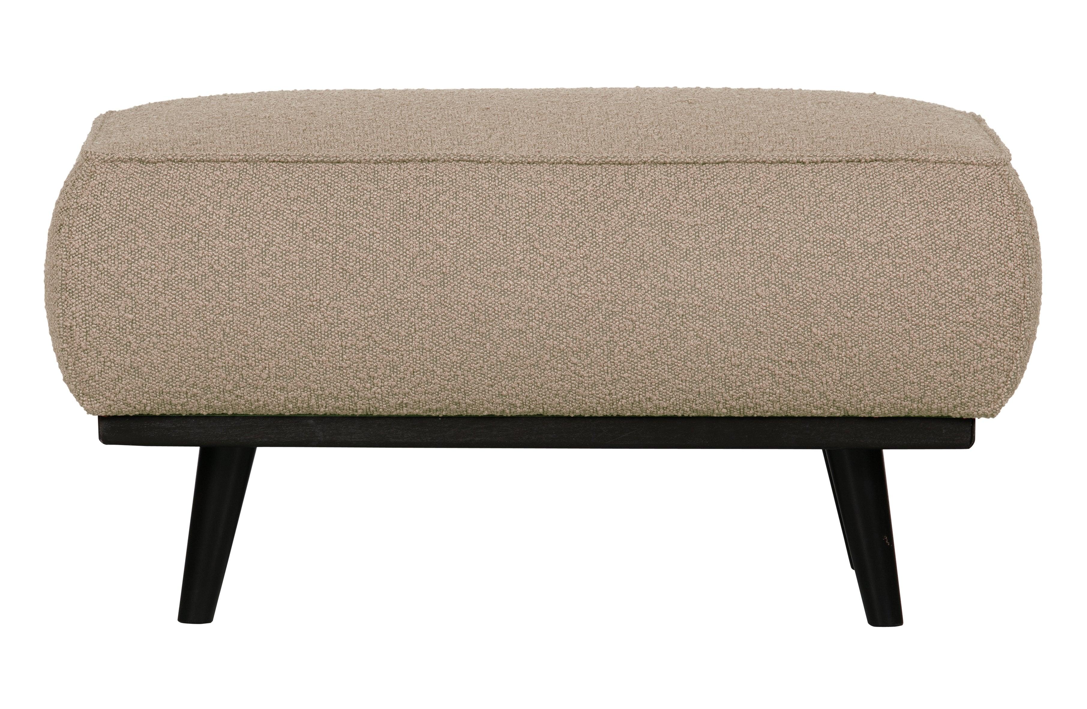 Podnóżek STATEMENT boucle beżowy Be Pure Eye on Design