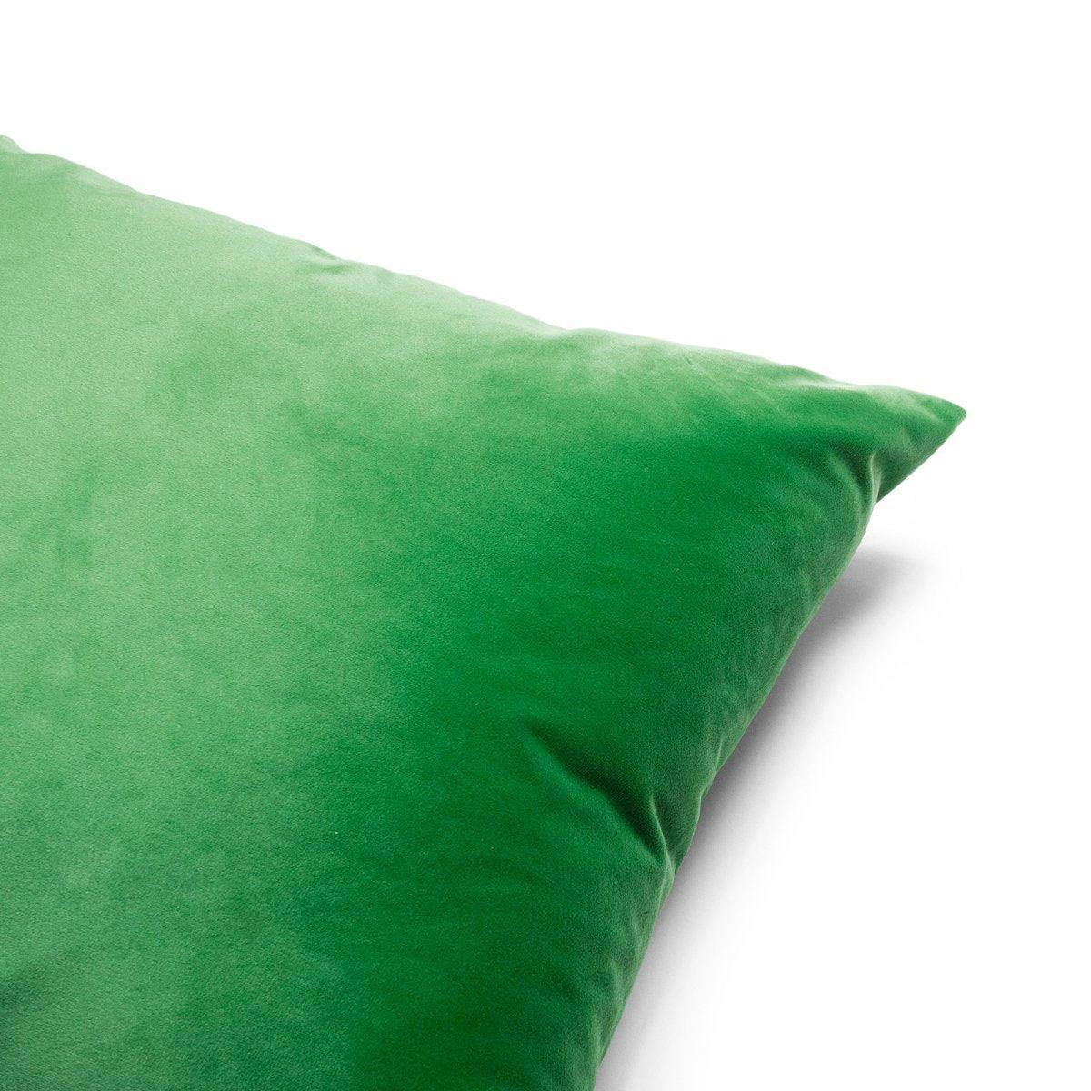 Poduszka dekoracyjna VELVET jasnozielony Poduszkowcy Eye on Design