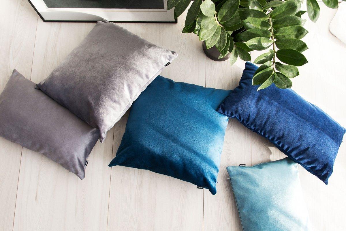 Poduszka dekoracyjna VELVET miętowy Poduszkowcy Eye on Design