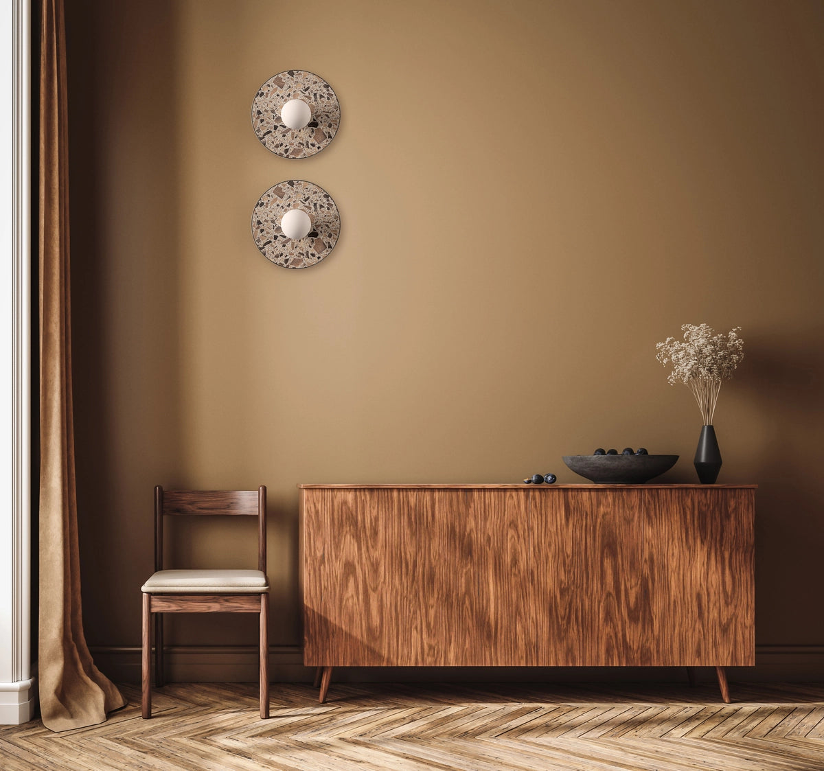 LEGRA cream wall lamp