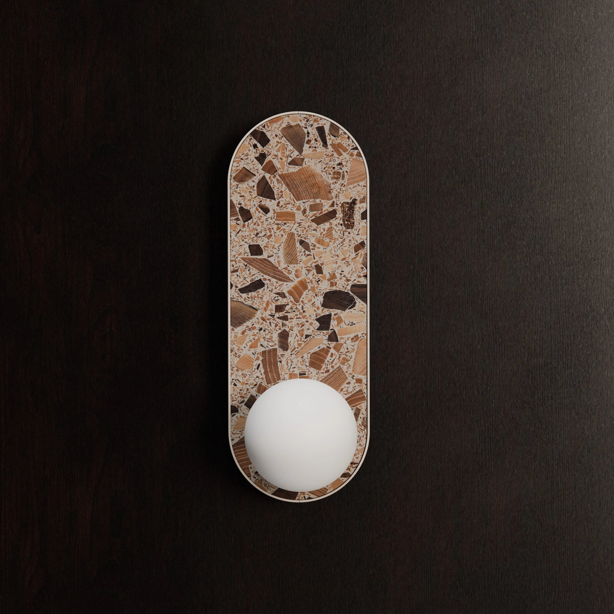 Ovaler Wandleuchte LEGRA creme
