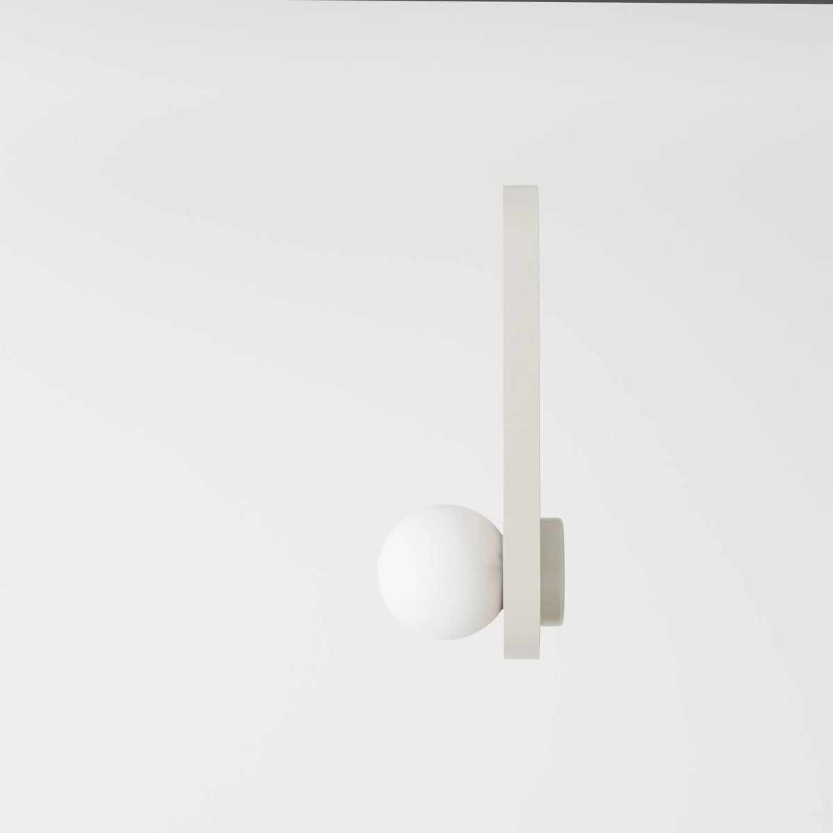 Ovaler Wandleuchte LEGRA creme