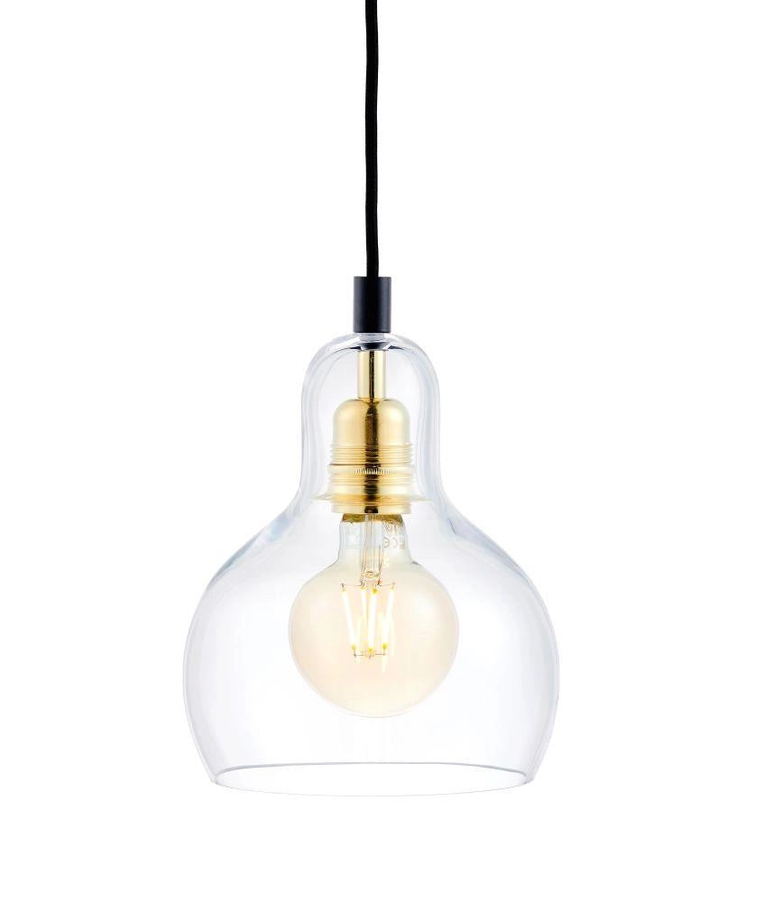 Lampa wisząca LONGIS I transparentny ze złotym