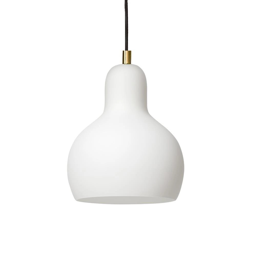 Lampa wisząca LONGIS WHITE I biały ze złotym