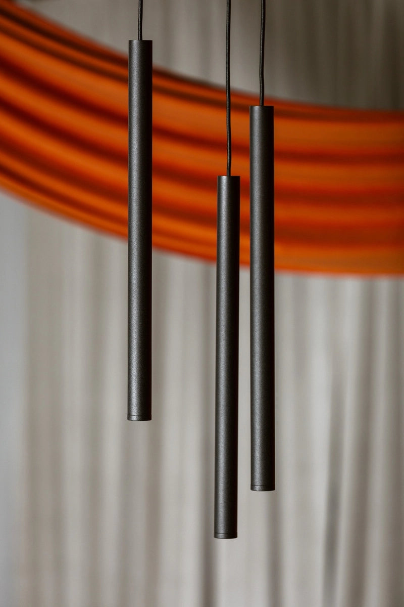 Lampa wisząca ROLL czarny
